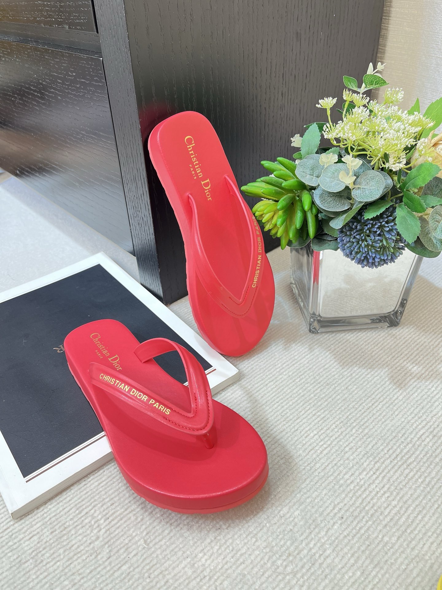 DIOR Dioriviera Toe-clip sandals