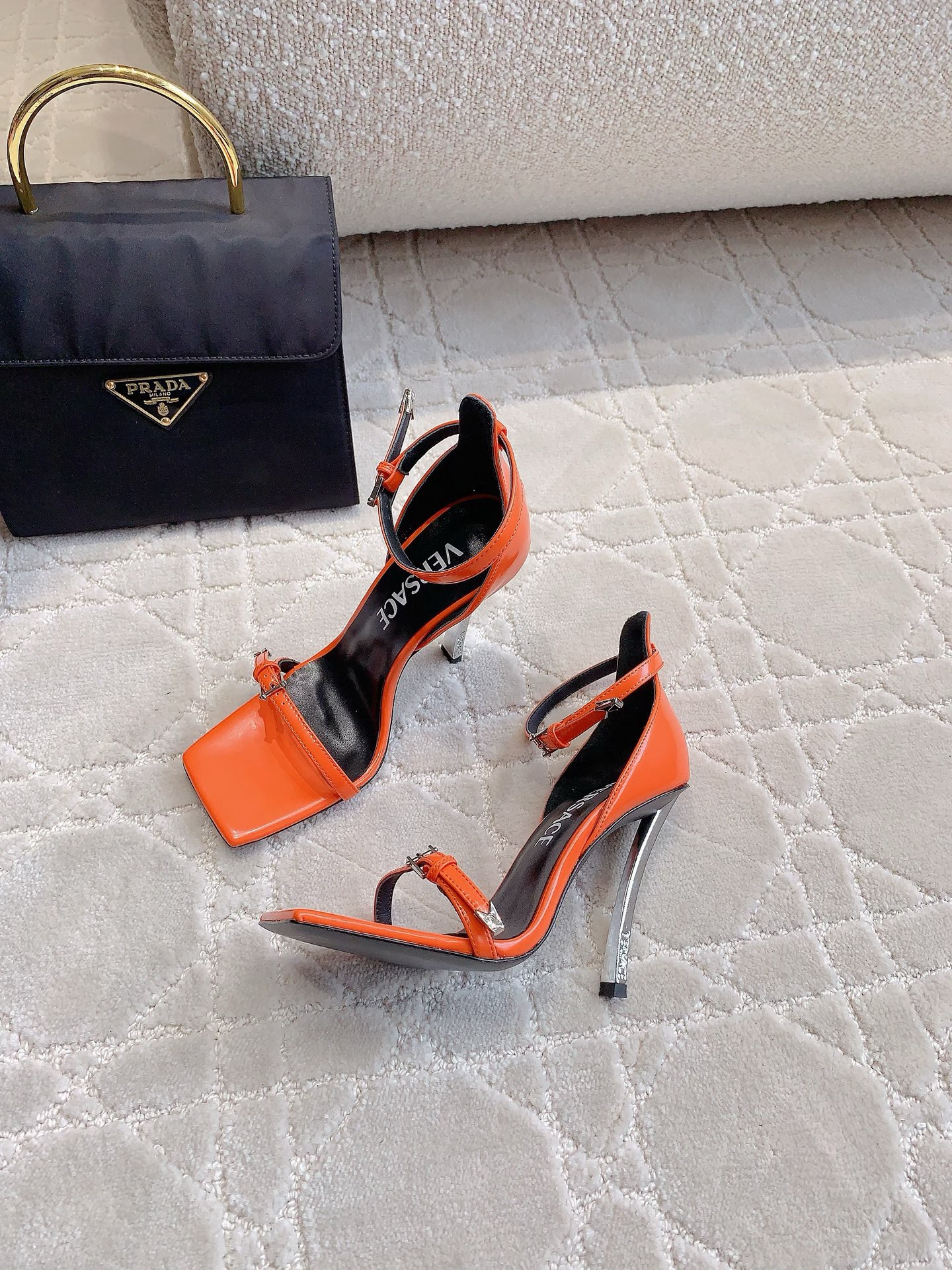 Versace High heeled sandals