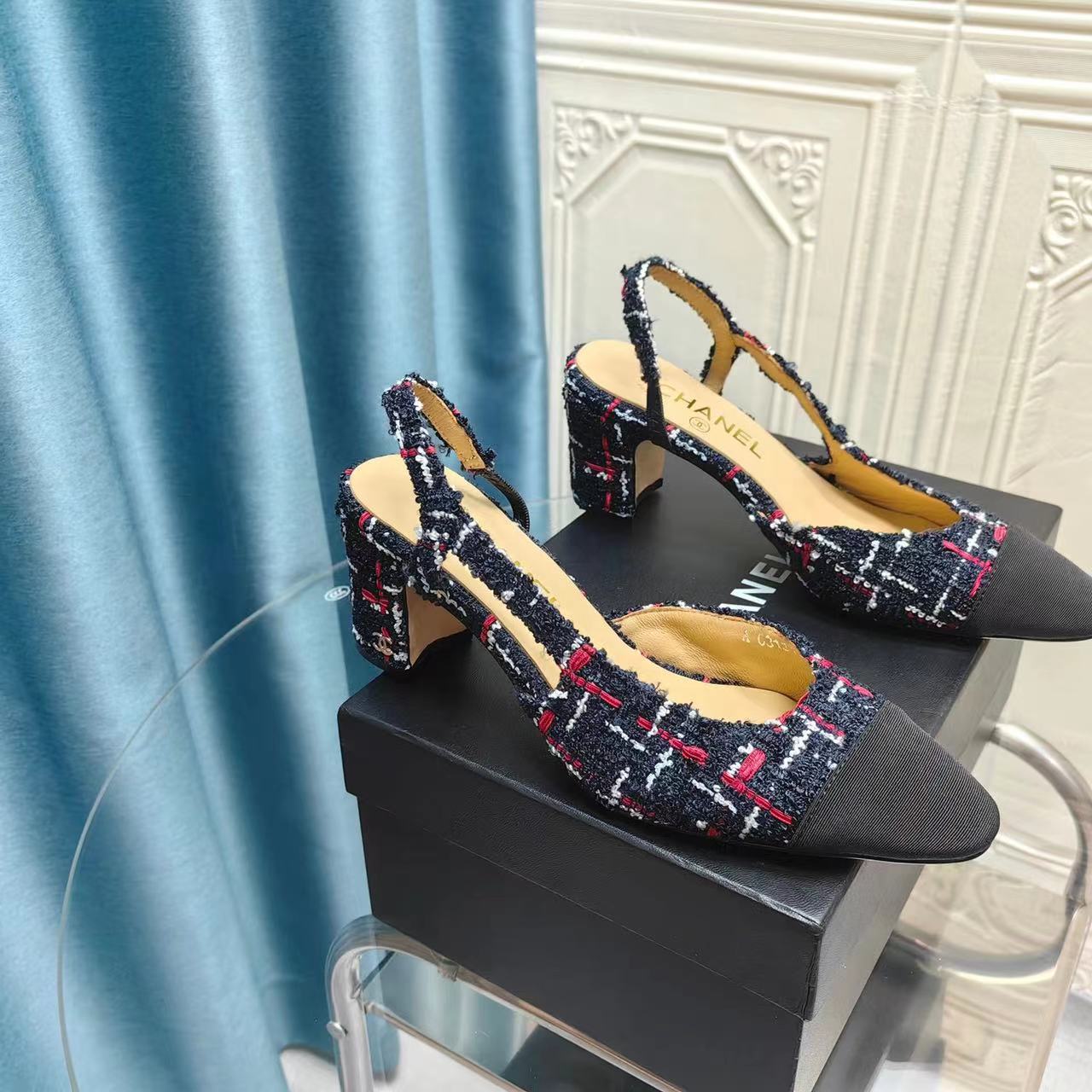 CHANEL  slingbalck Classic back air sandals