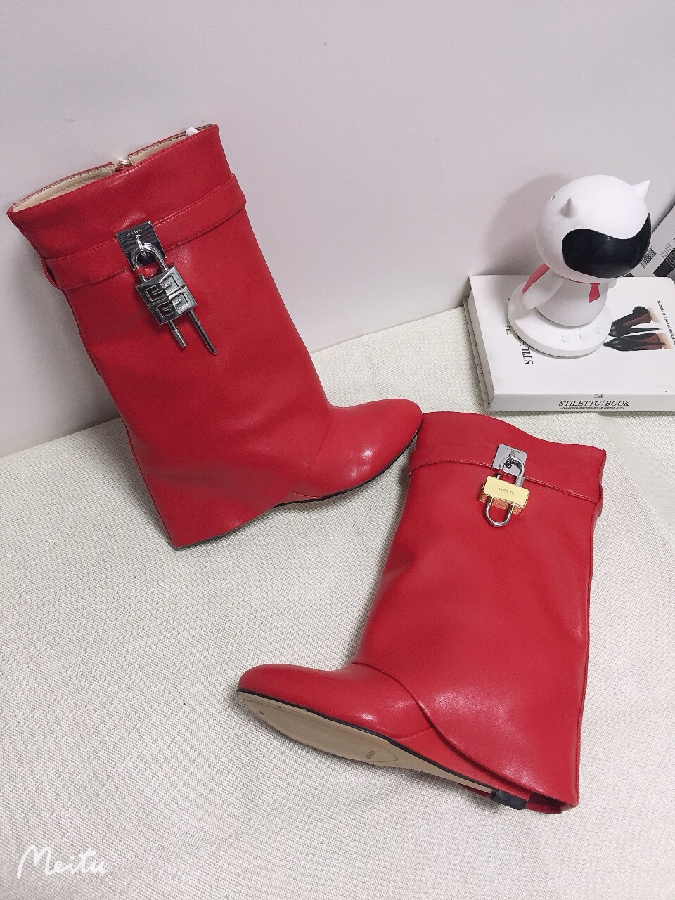 Givenchy Shark lock boots
