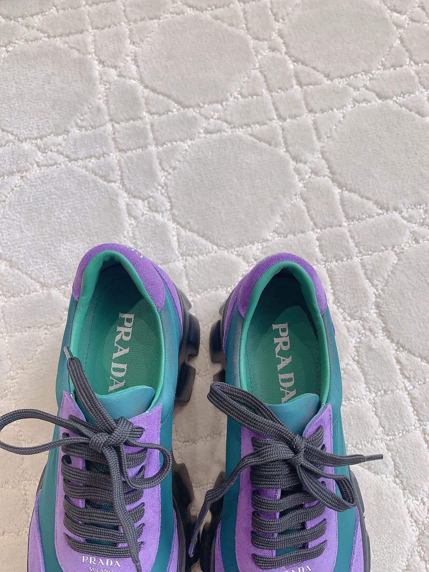 Prada Colour matching leisure shoes