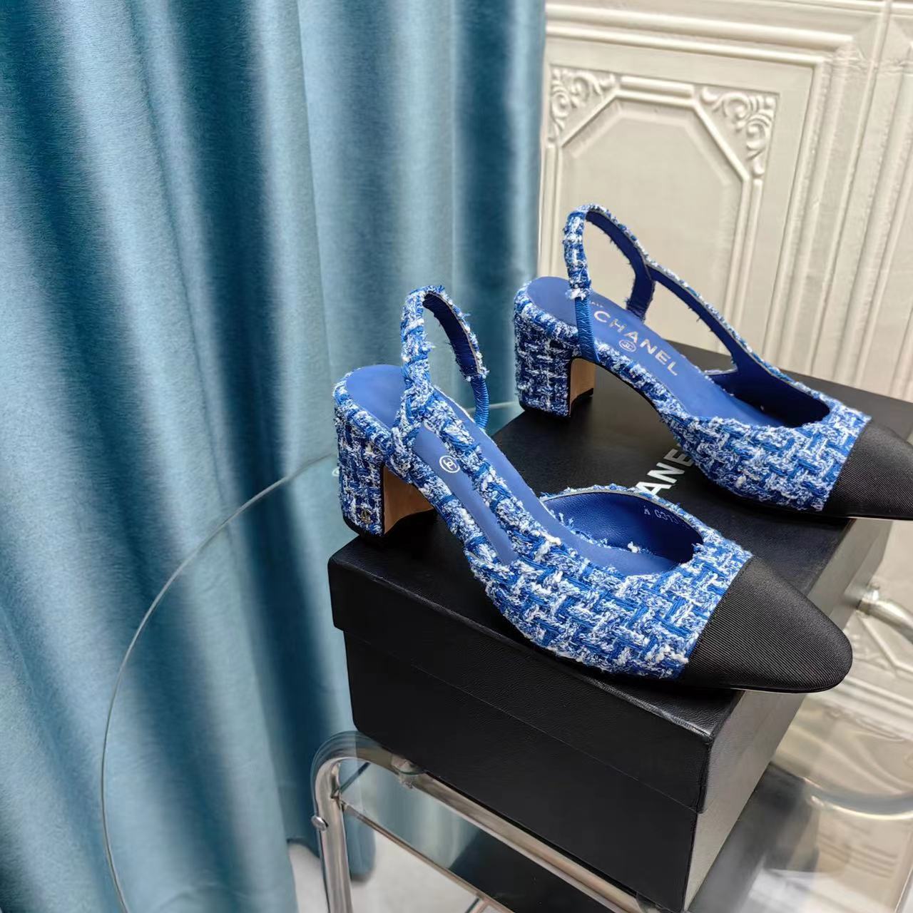 CHANEL  slingbalck Classic back air sandals