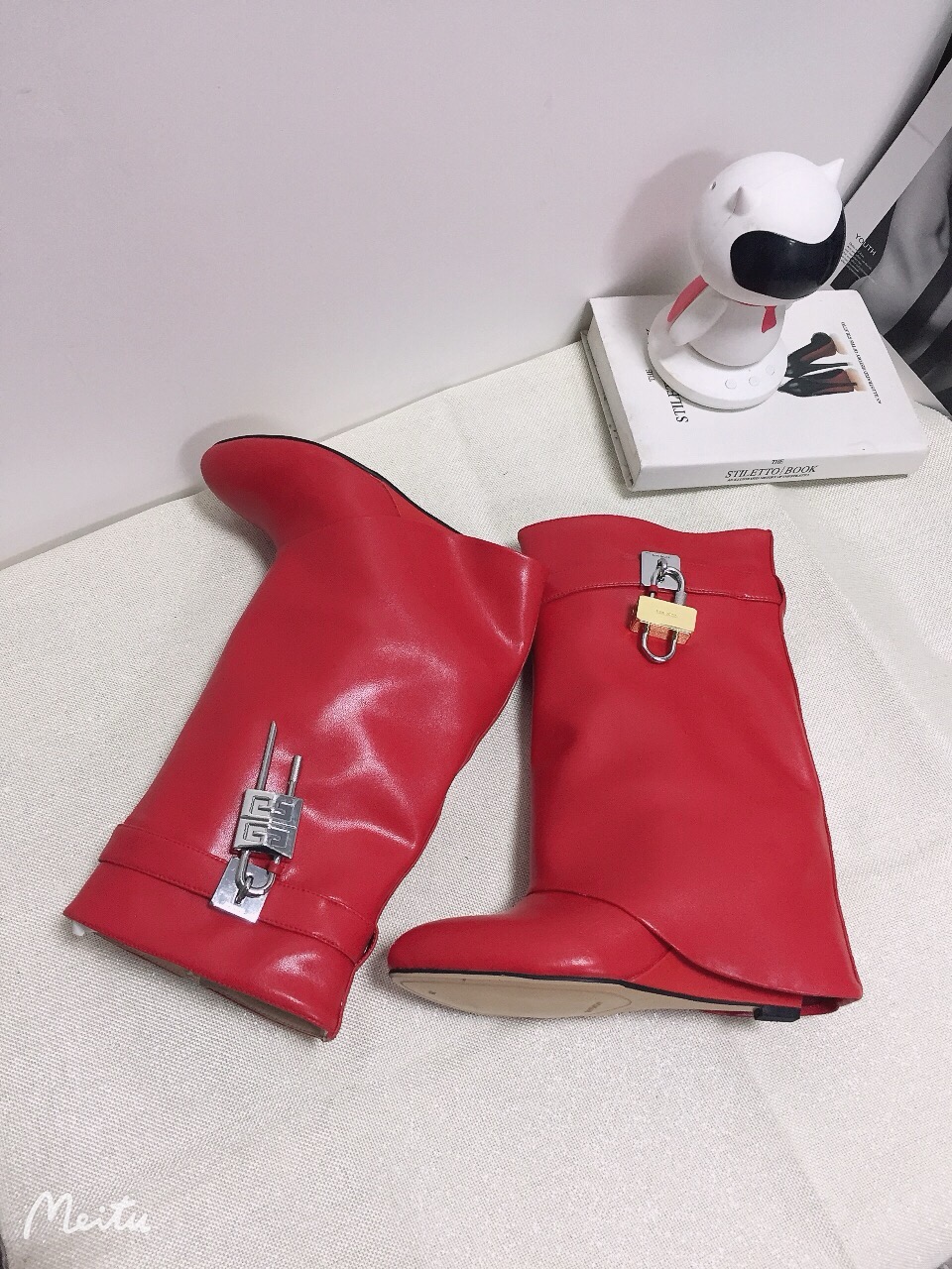 Givenchy Shark lock boots