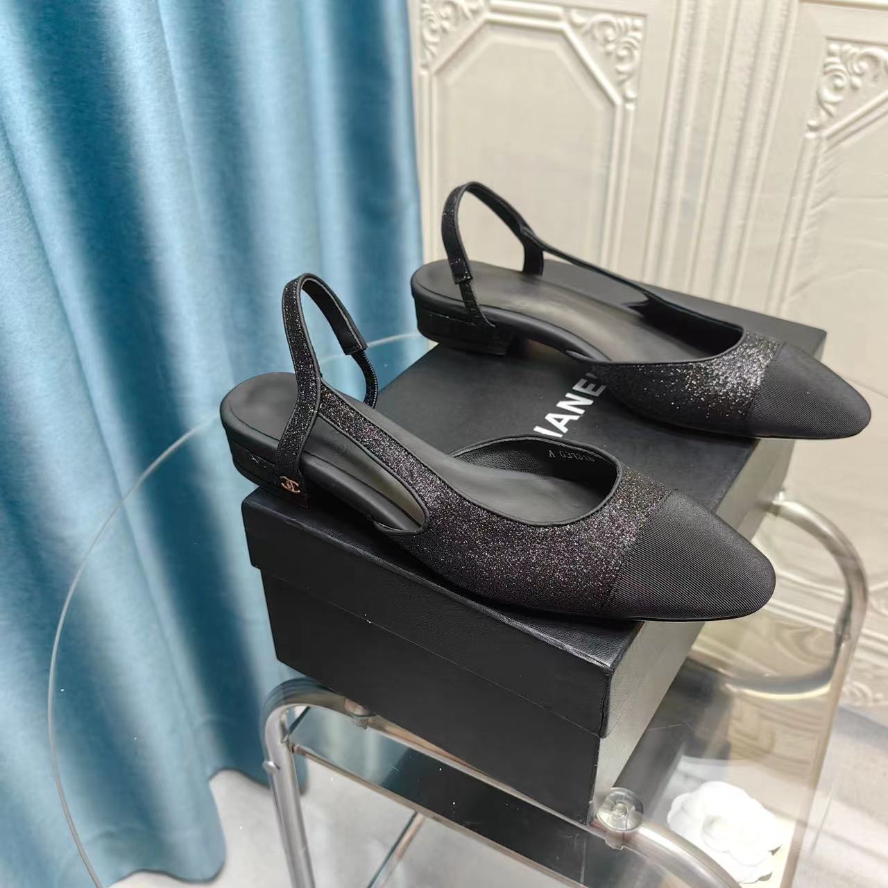 CHANEL  slingbalck Classic back air sandals