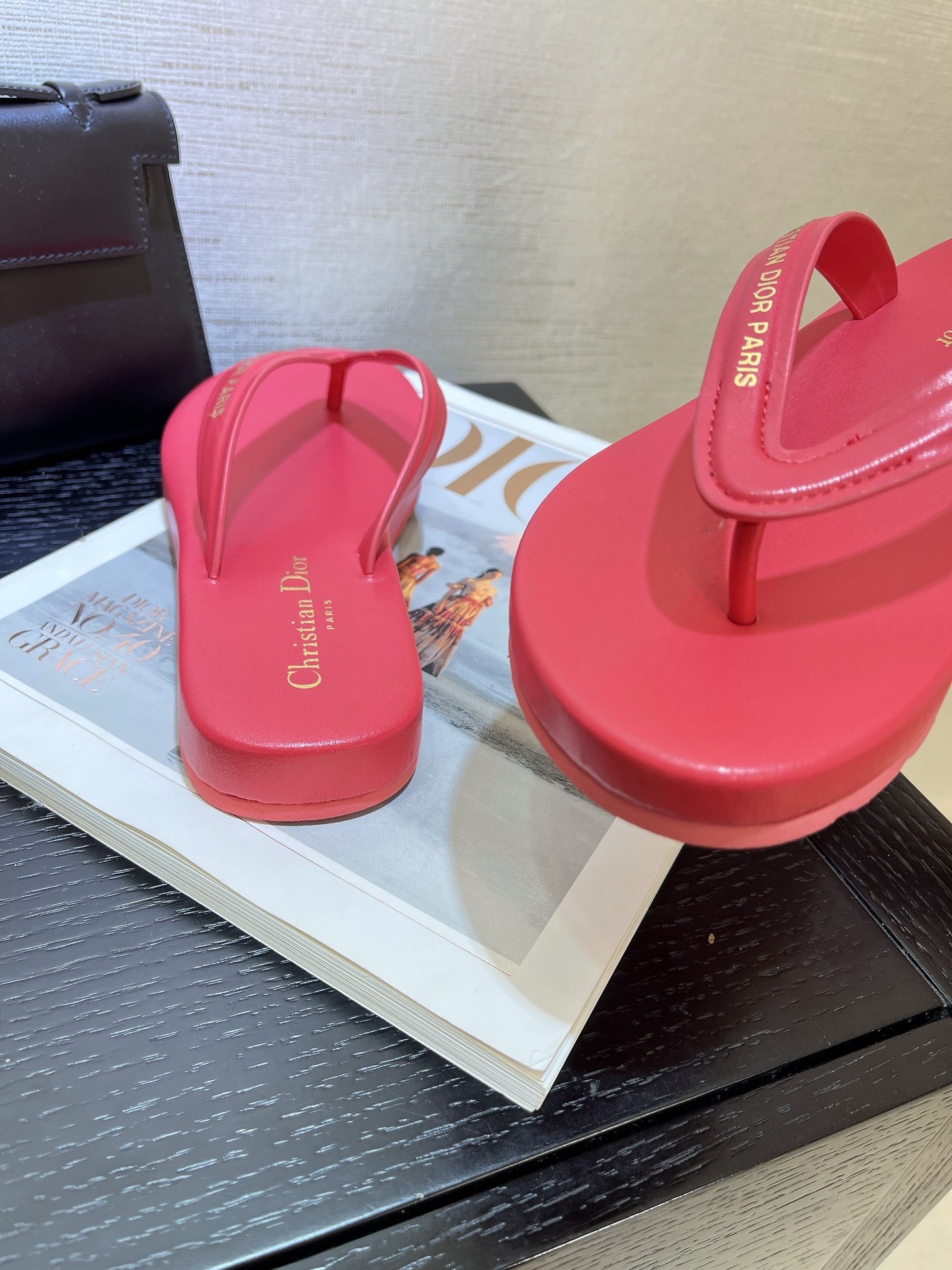 DIOR Dioriviera Toe-clip sandals