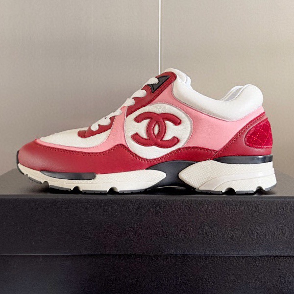 CHANEL Panda color casual color blocking sports shoes