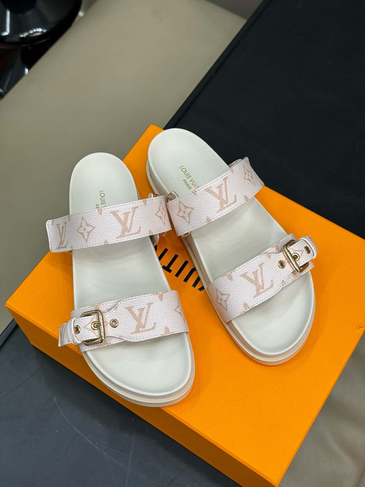 LV Sunset Flat Comfort Mule - Exclusively Online