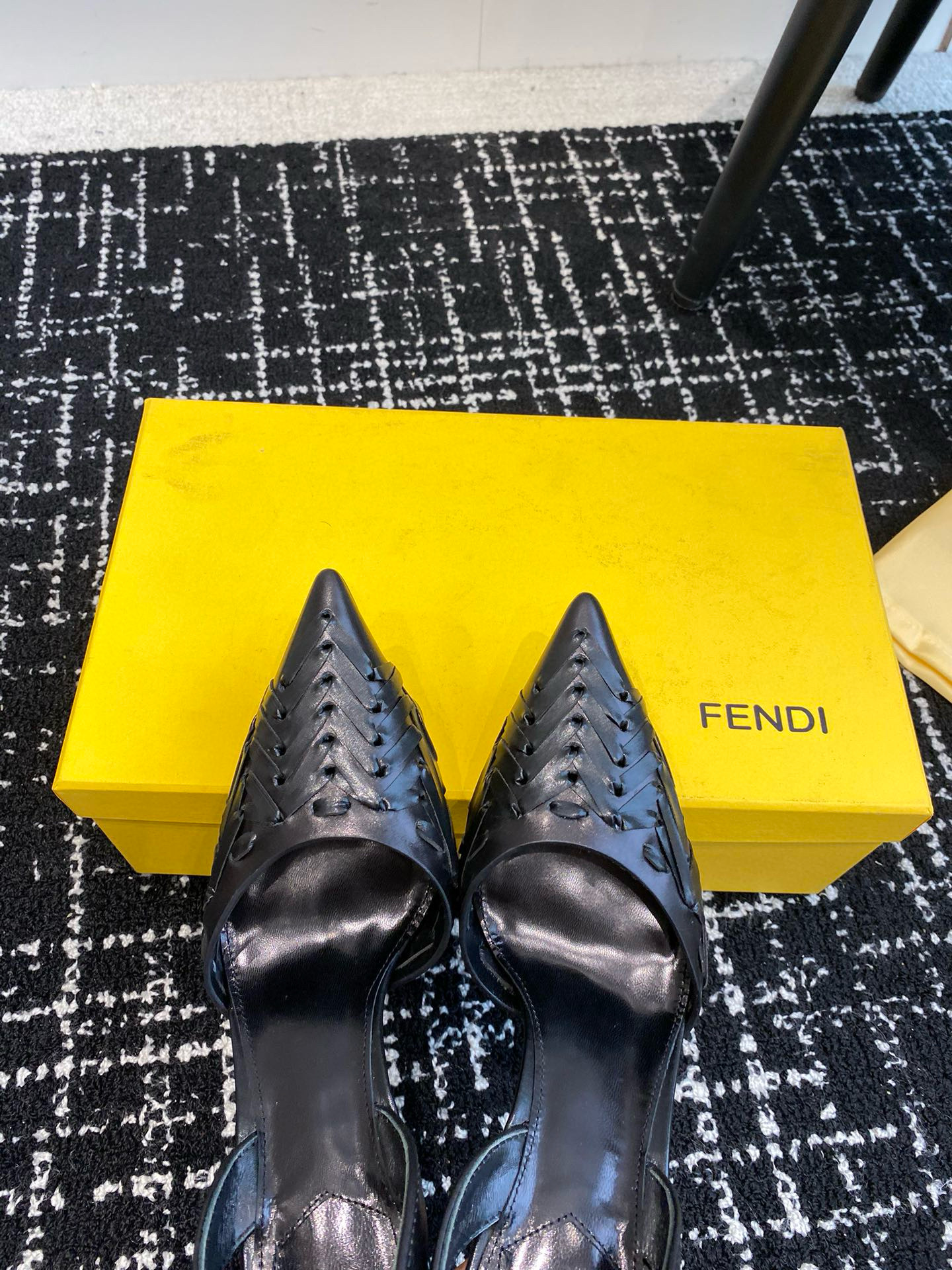 Fendi Knitted high heels