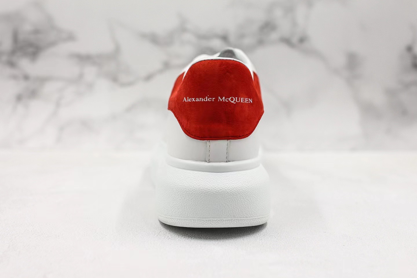 Alexander McQueen Couple Little White Shoes