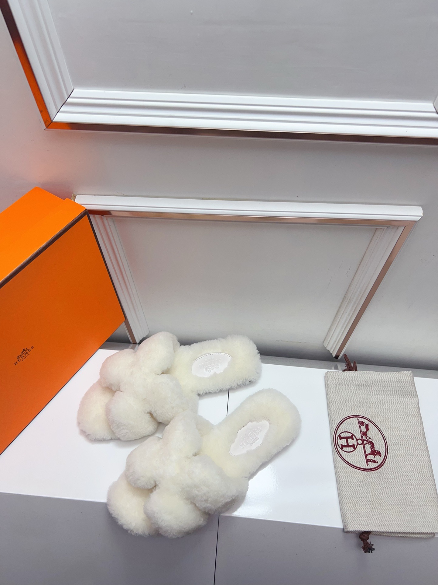 Hermes Wool flat bottom mop