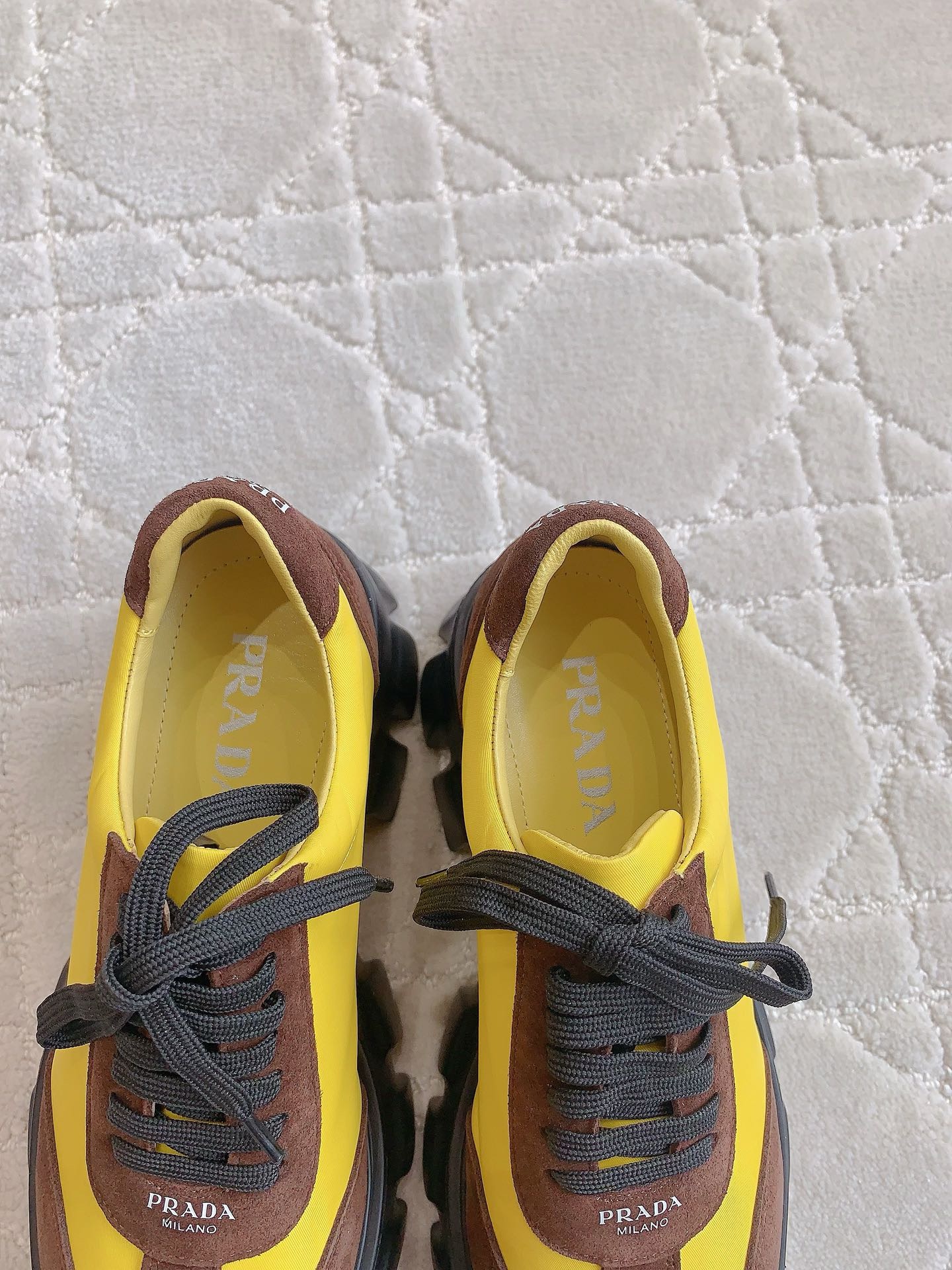 Prada Colour matching leisure shoes