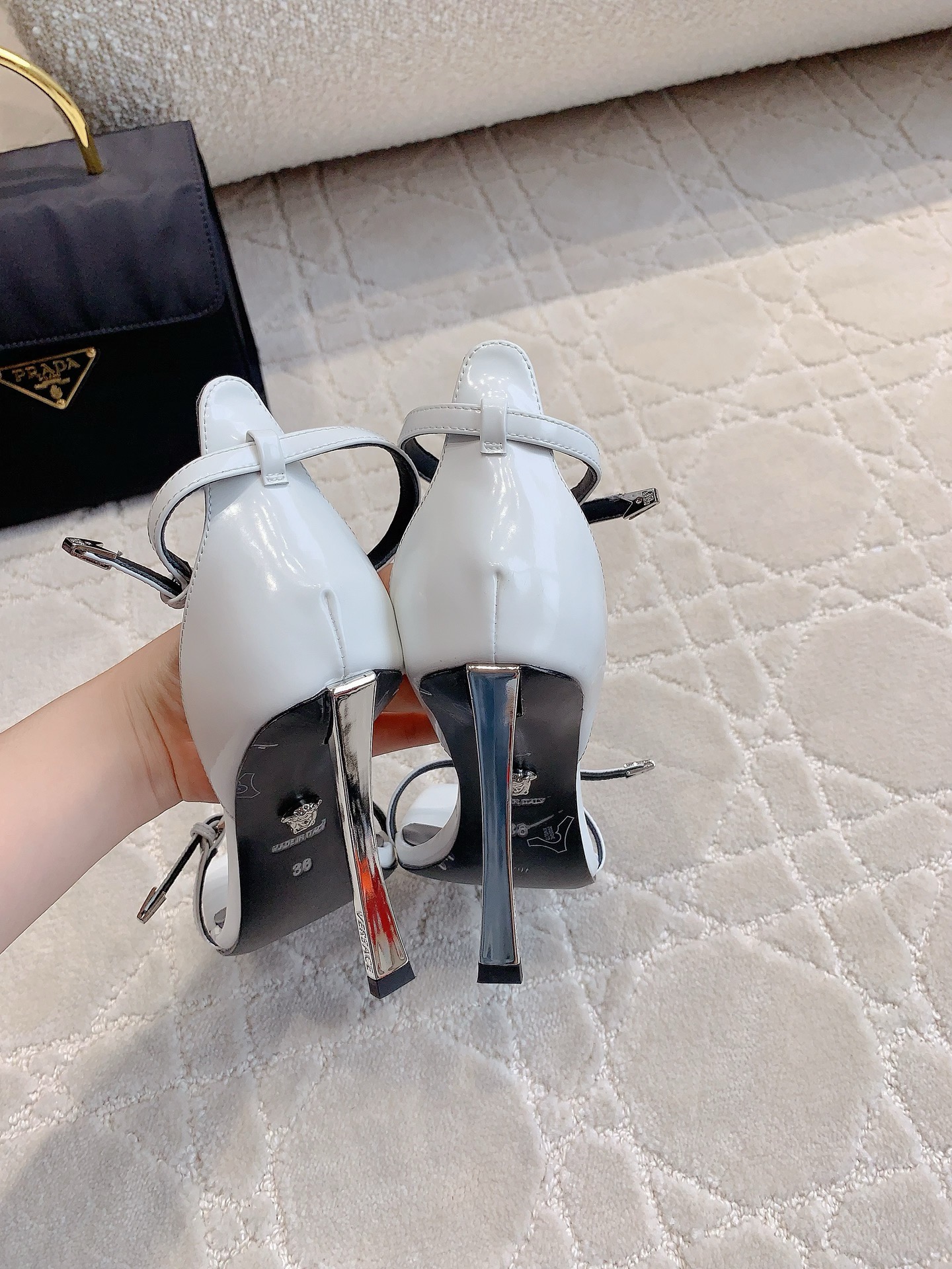 Versace High heeled sandals