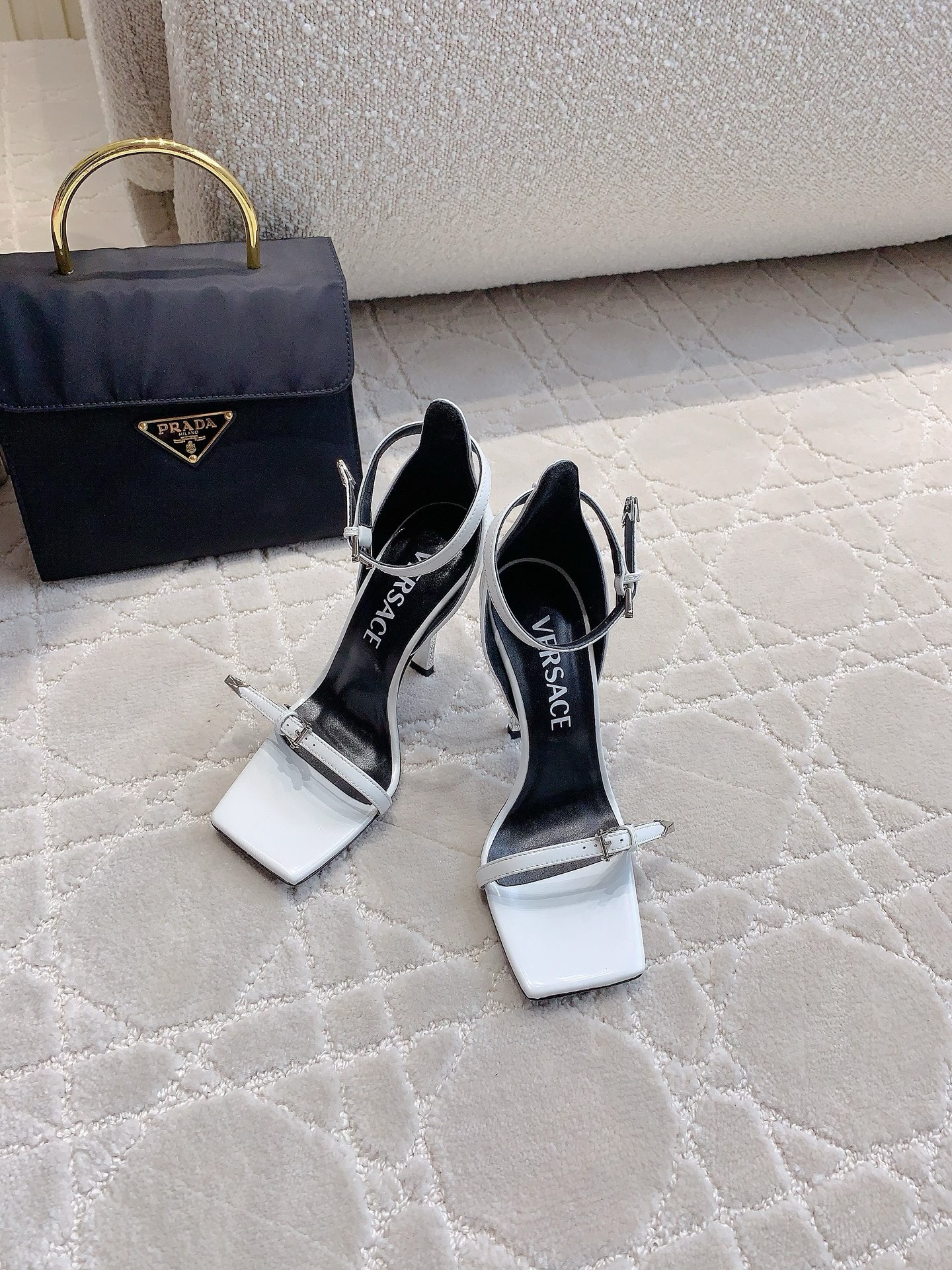 Versace High heeled sandals
