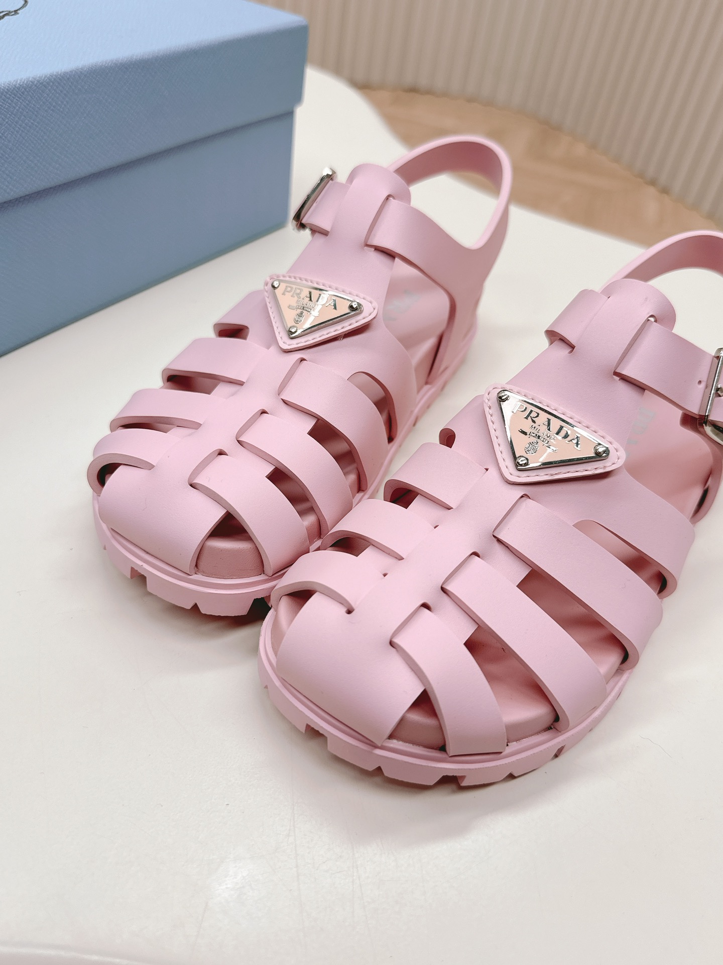 Prada  Monolith Foamed rubber sandals