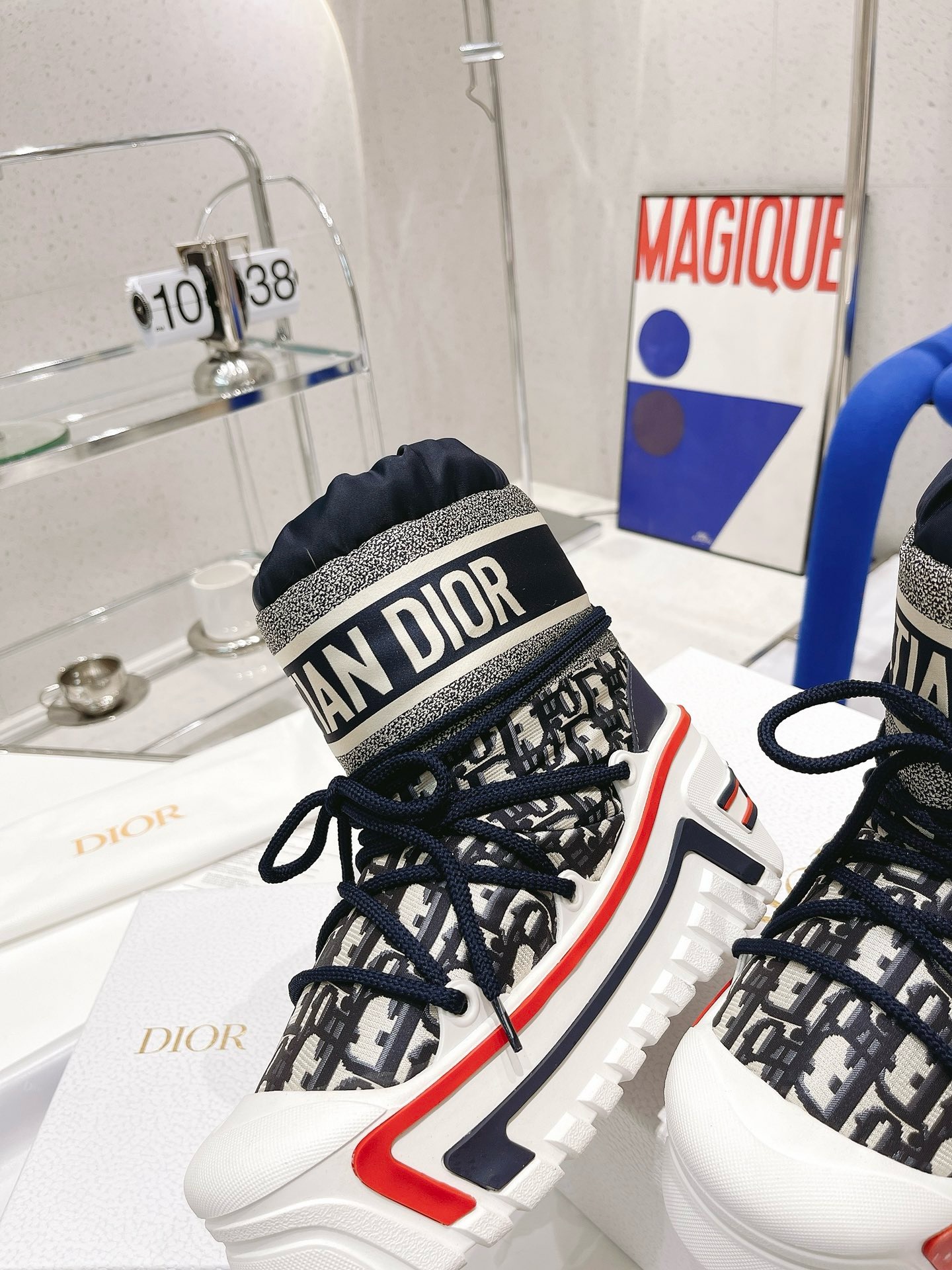 DIORAlps Printed snow boots
