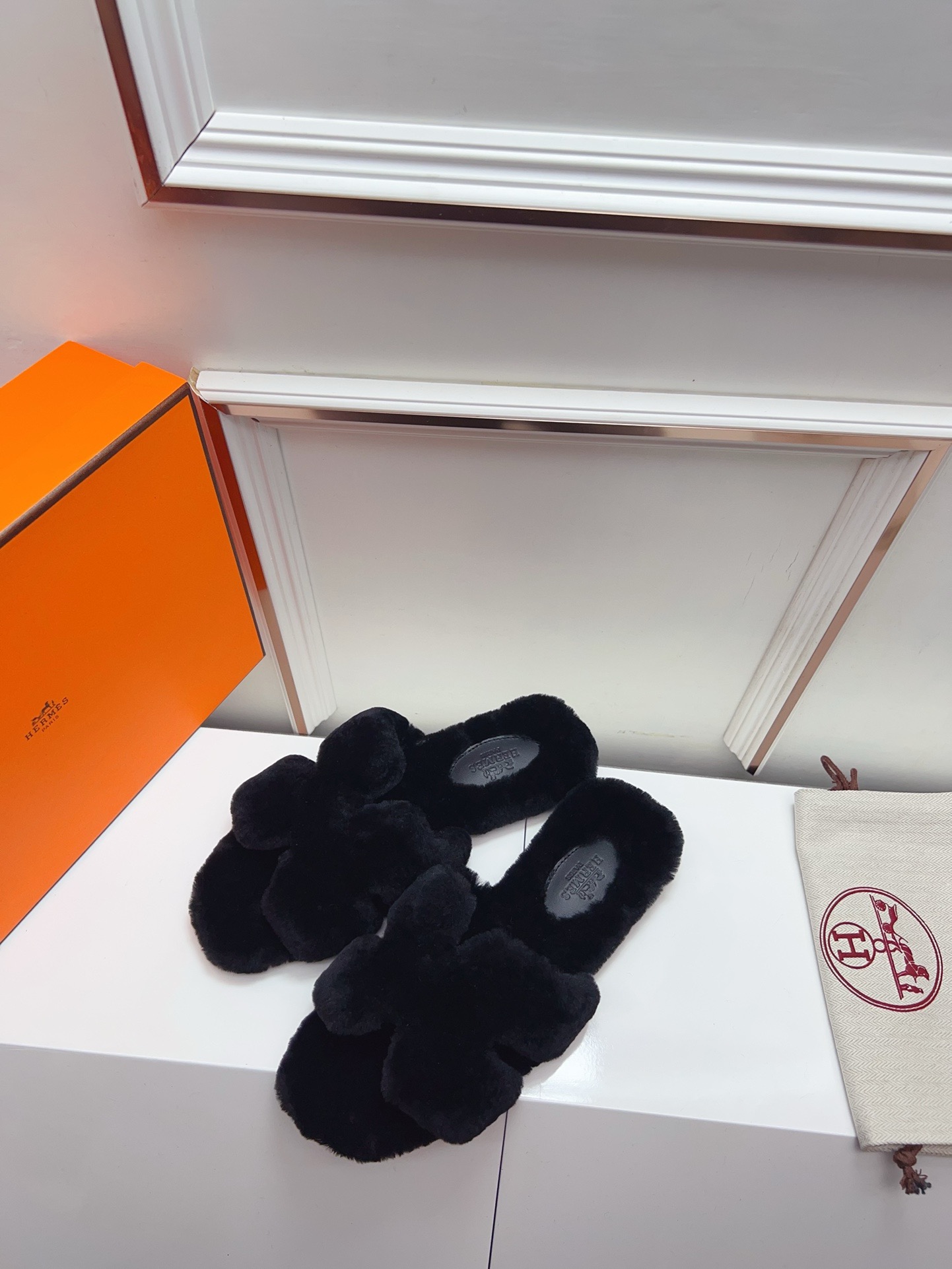 Hermes Wool flat bottom mop