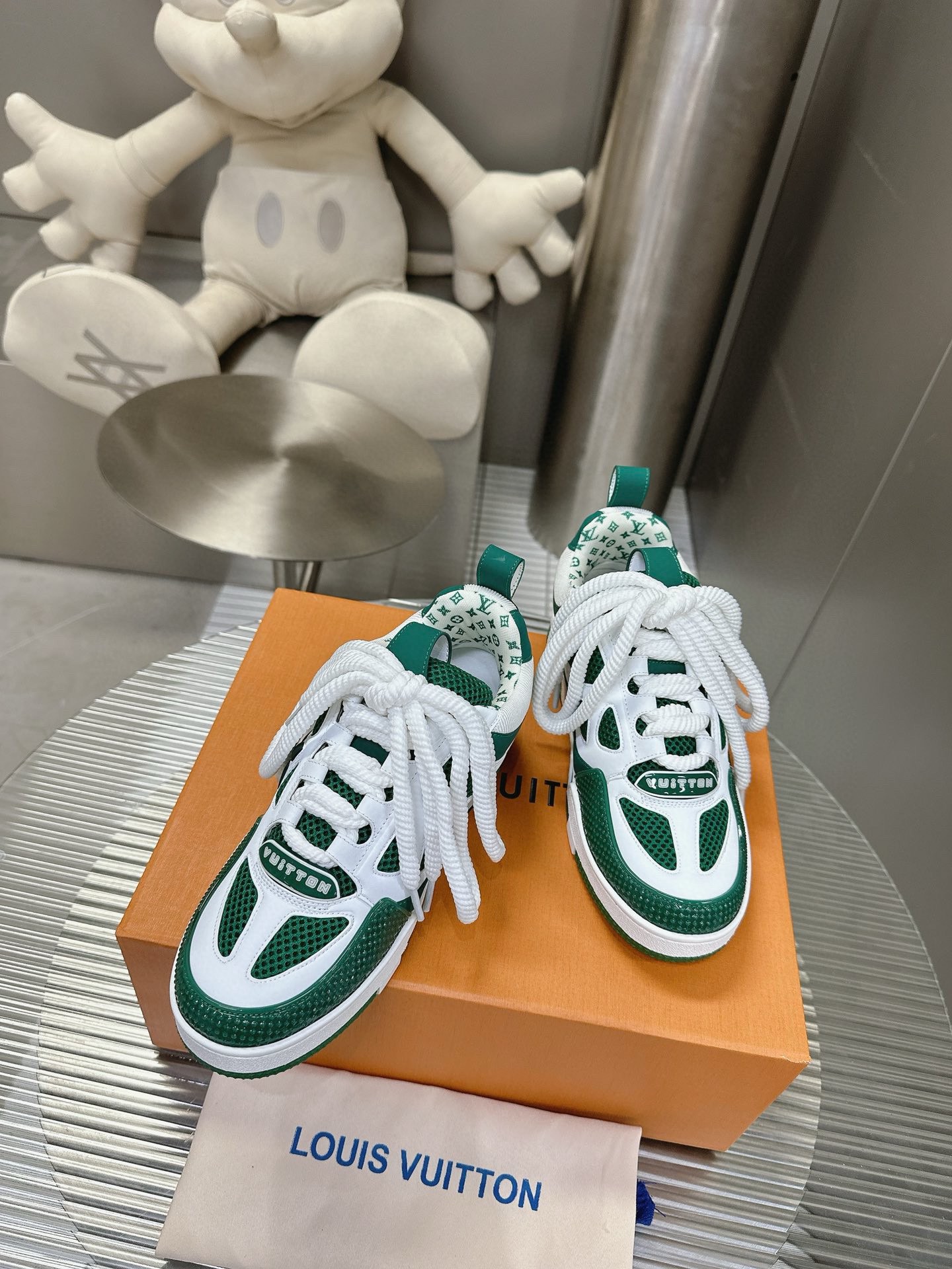 LV chunky skate trainer