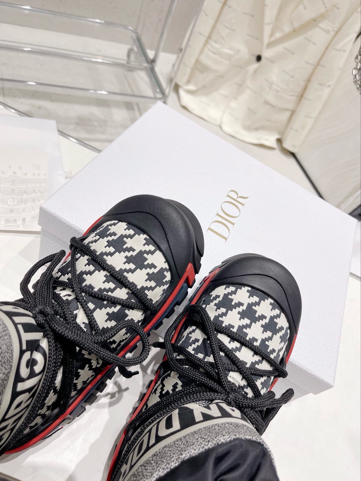 DIORAlps Printed snow boots