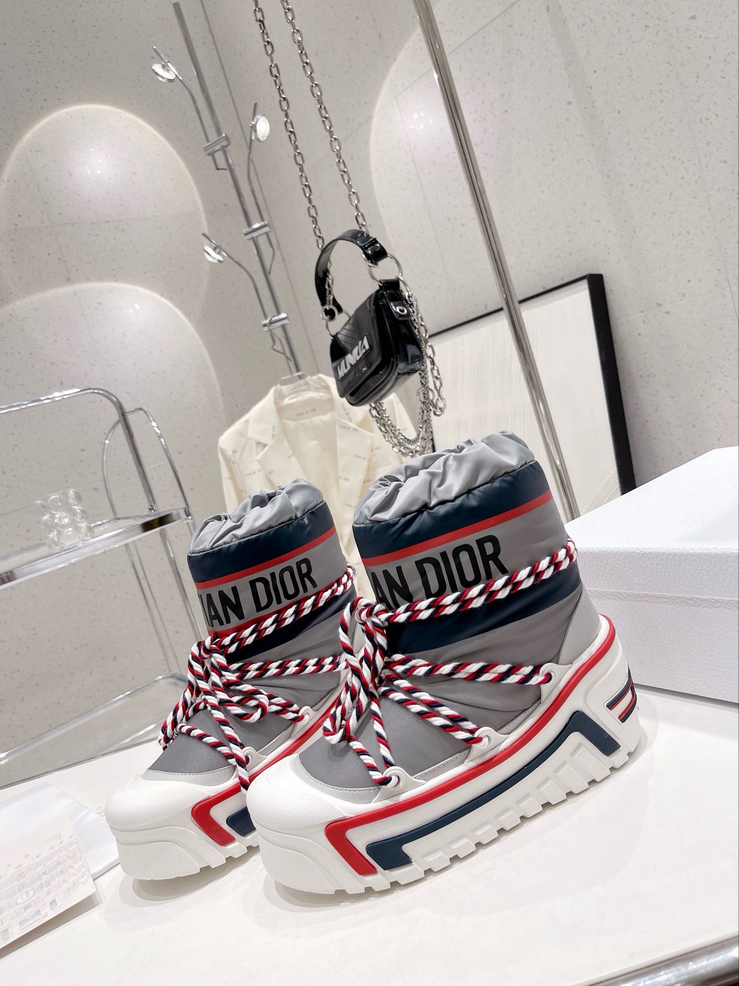 DIORAlps Printed snow boots