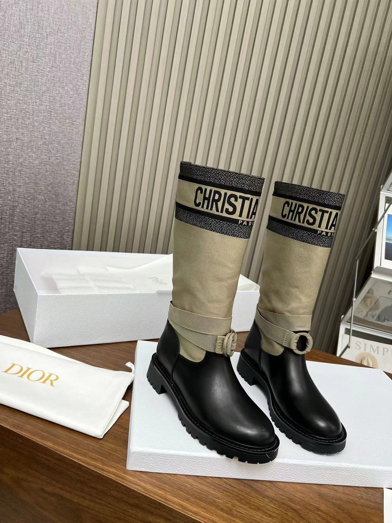 DIOR Retro work boots