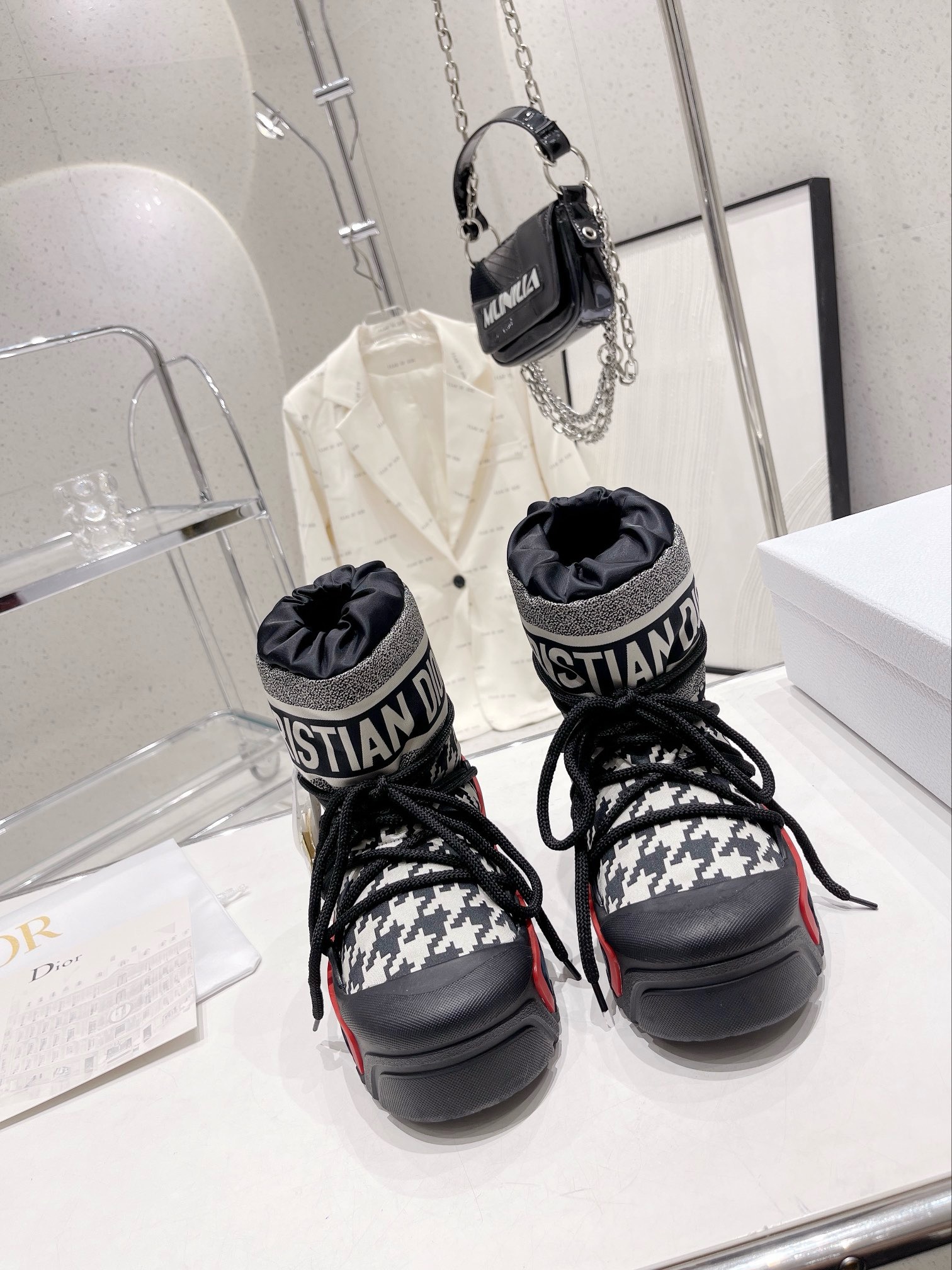 DIORAlps Printed snow boots