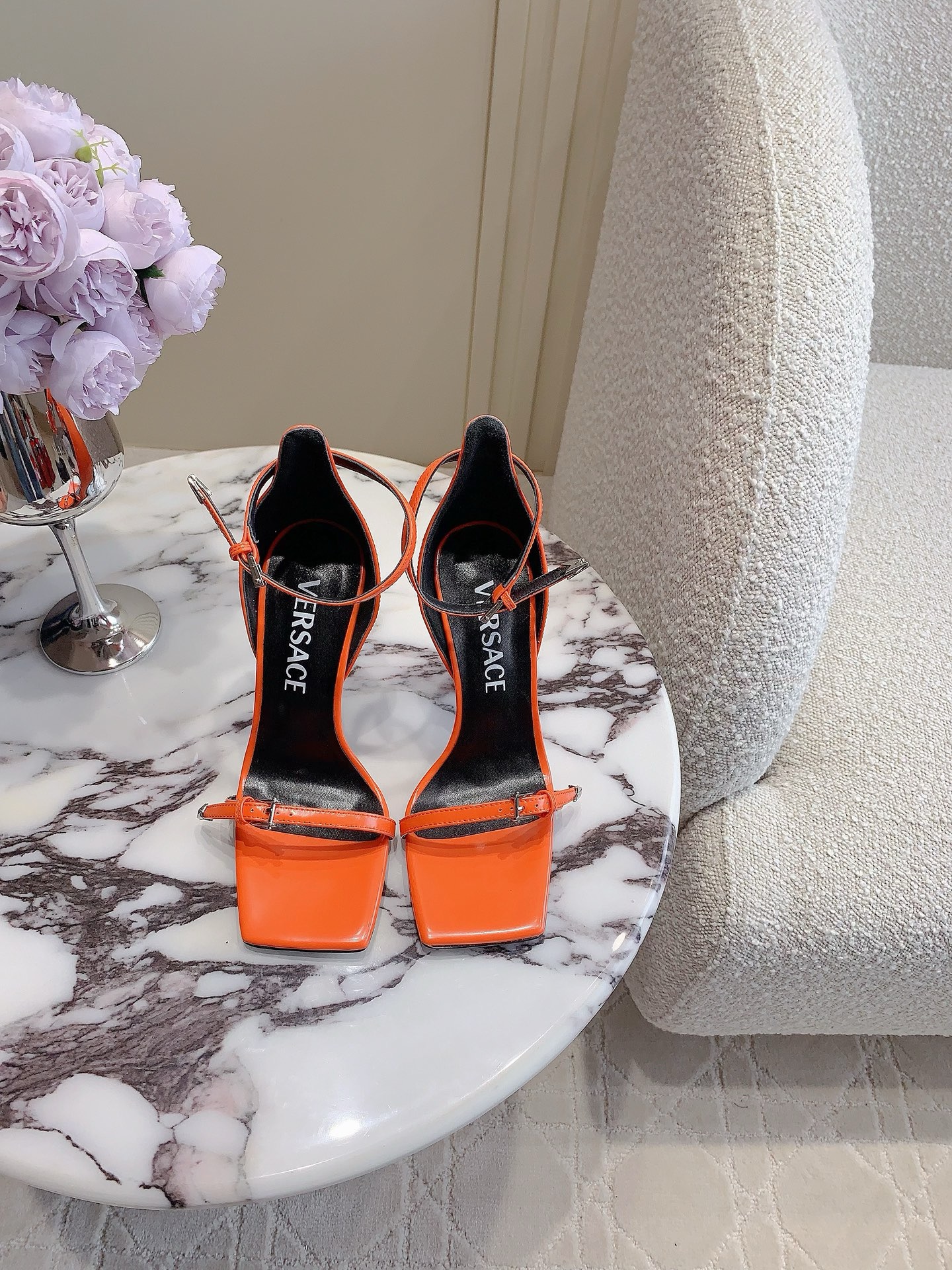 Versace High heeled sandals