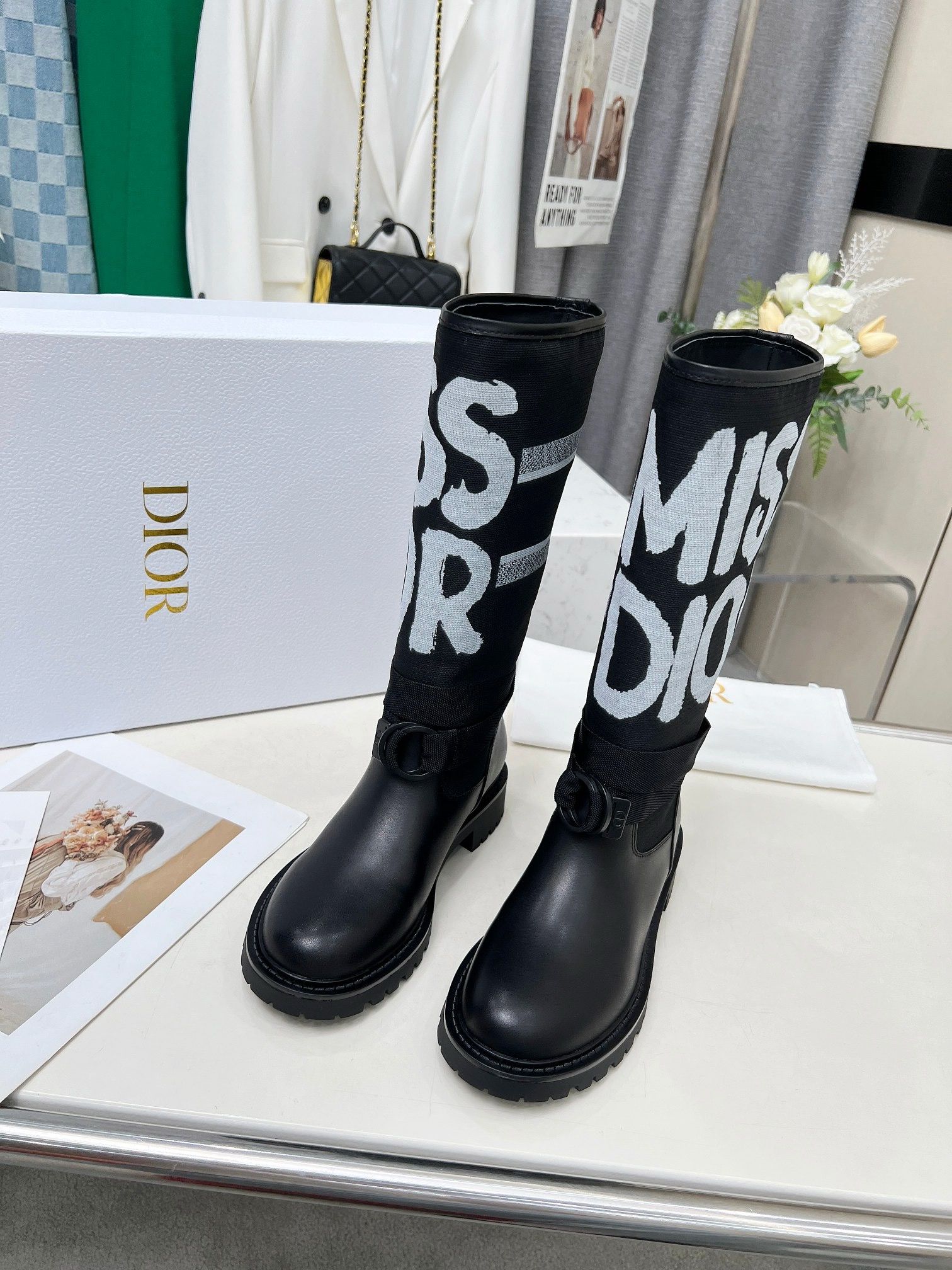 DIOR Retro work boots
