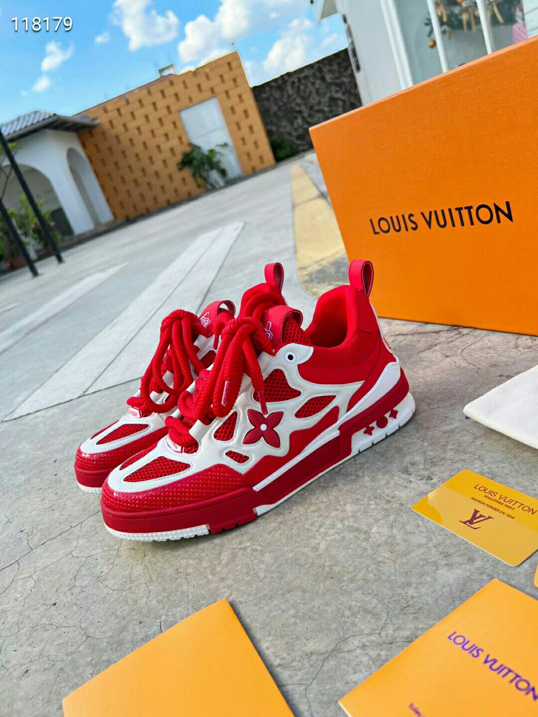 LV Trainer sneakers