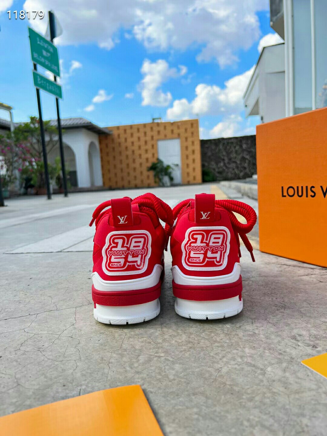 LV Trainer sneakers