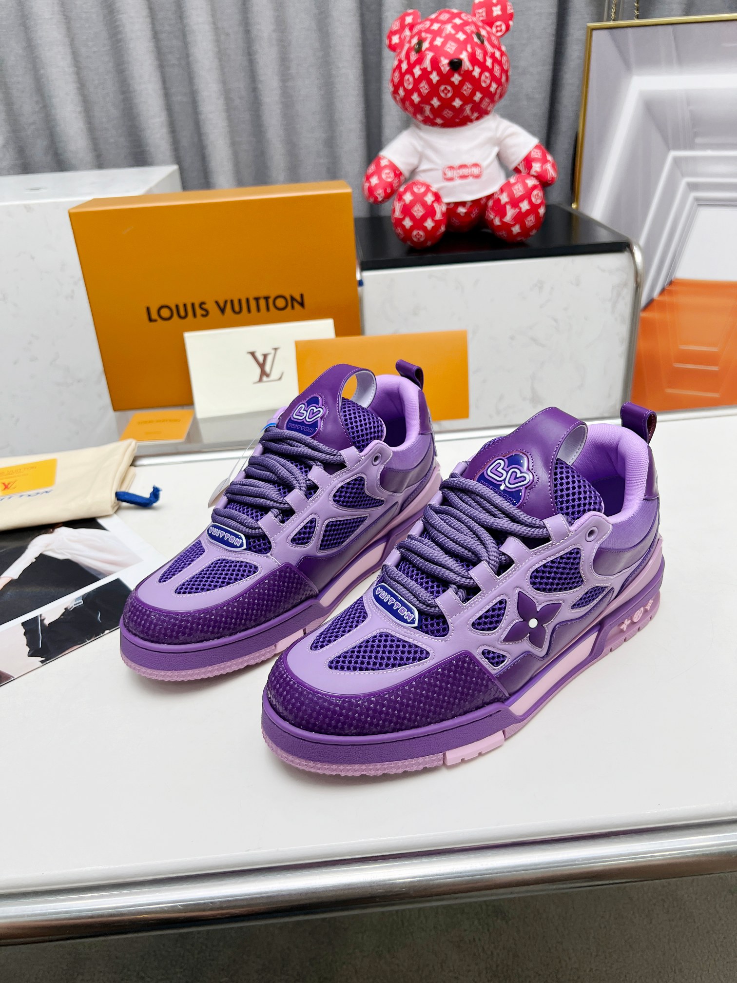 LV Trainer sneakers