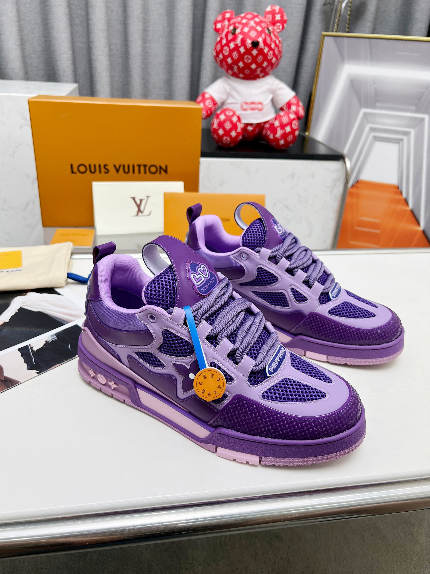LV Trainer sneakers