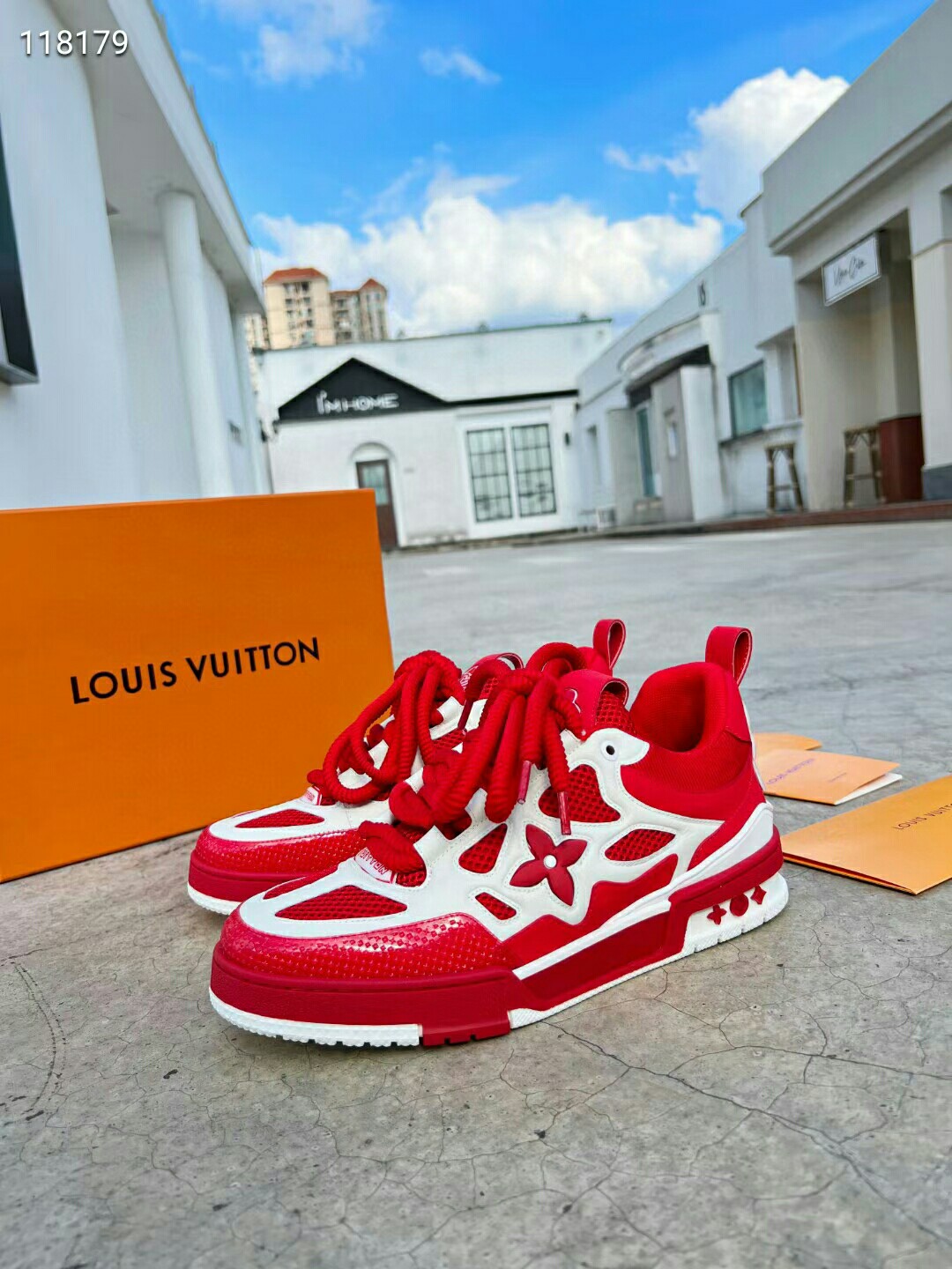 LV Trainer sneakers