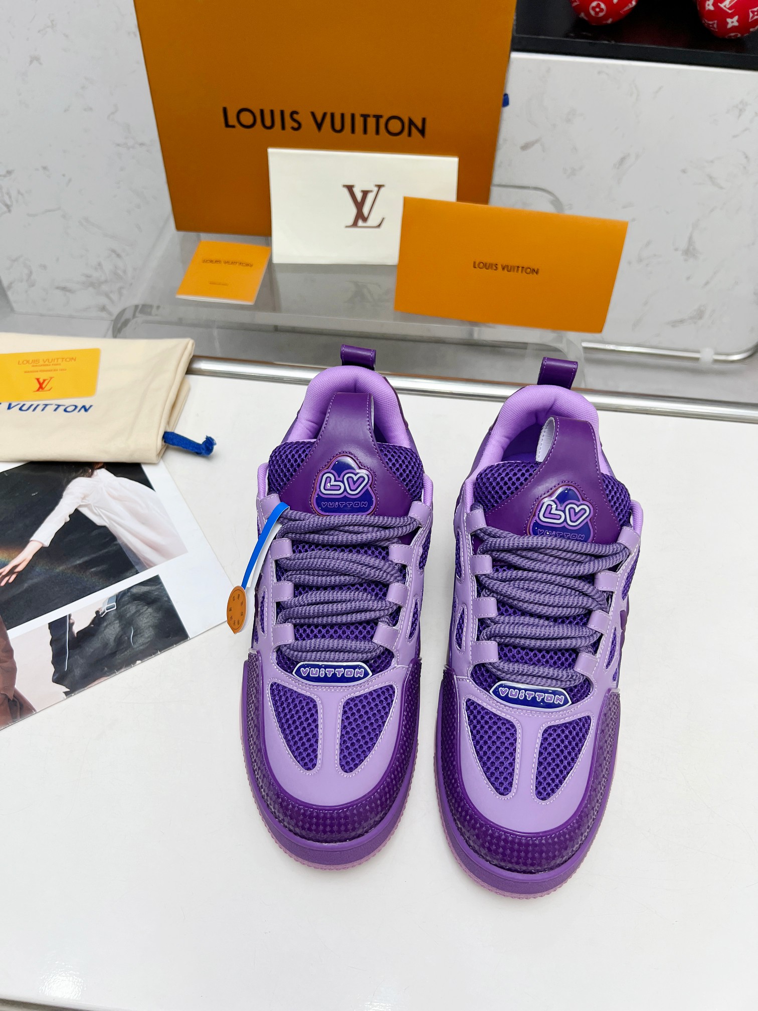 LV Trainer sneakers