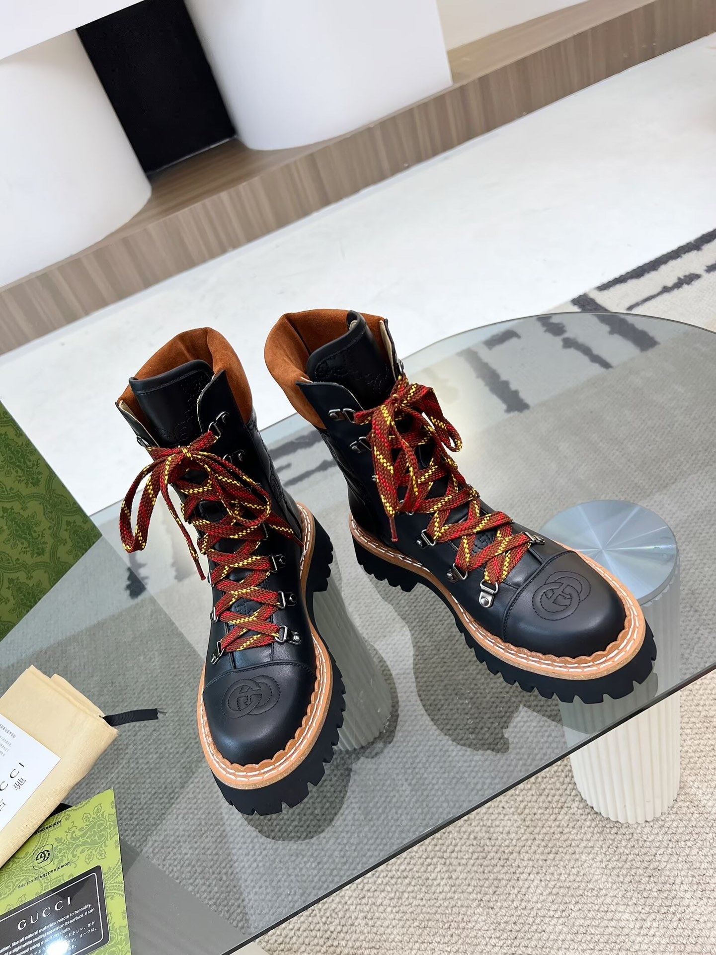 GUCCI  8 inch ankle boots