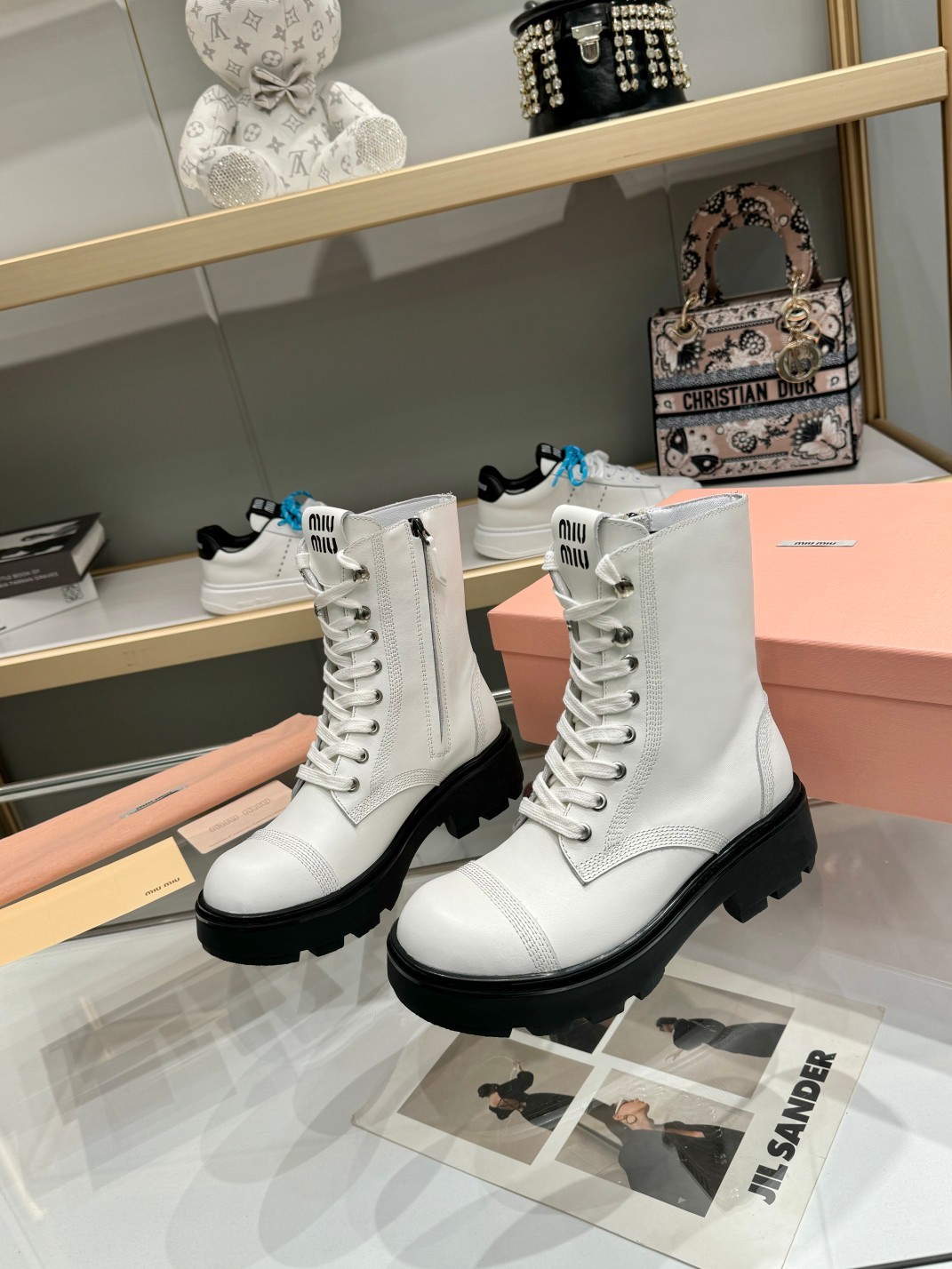 MiuMiu Martens boots