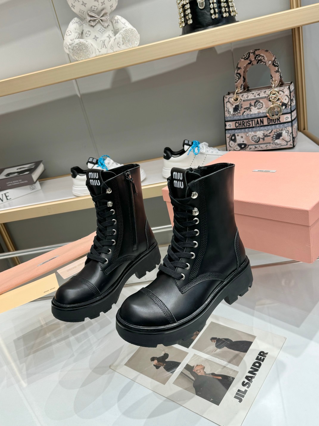 MiuMiu Martens boots