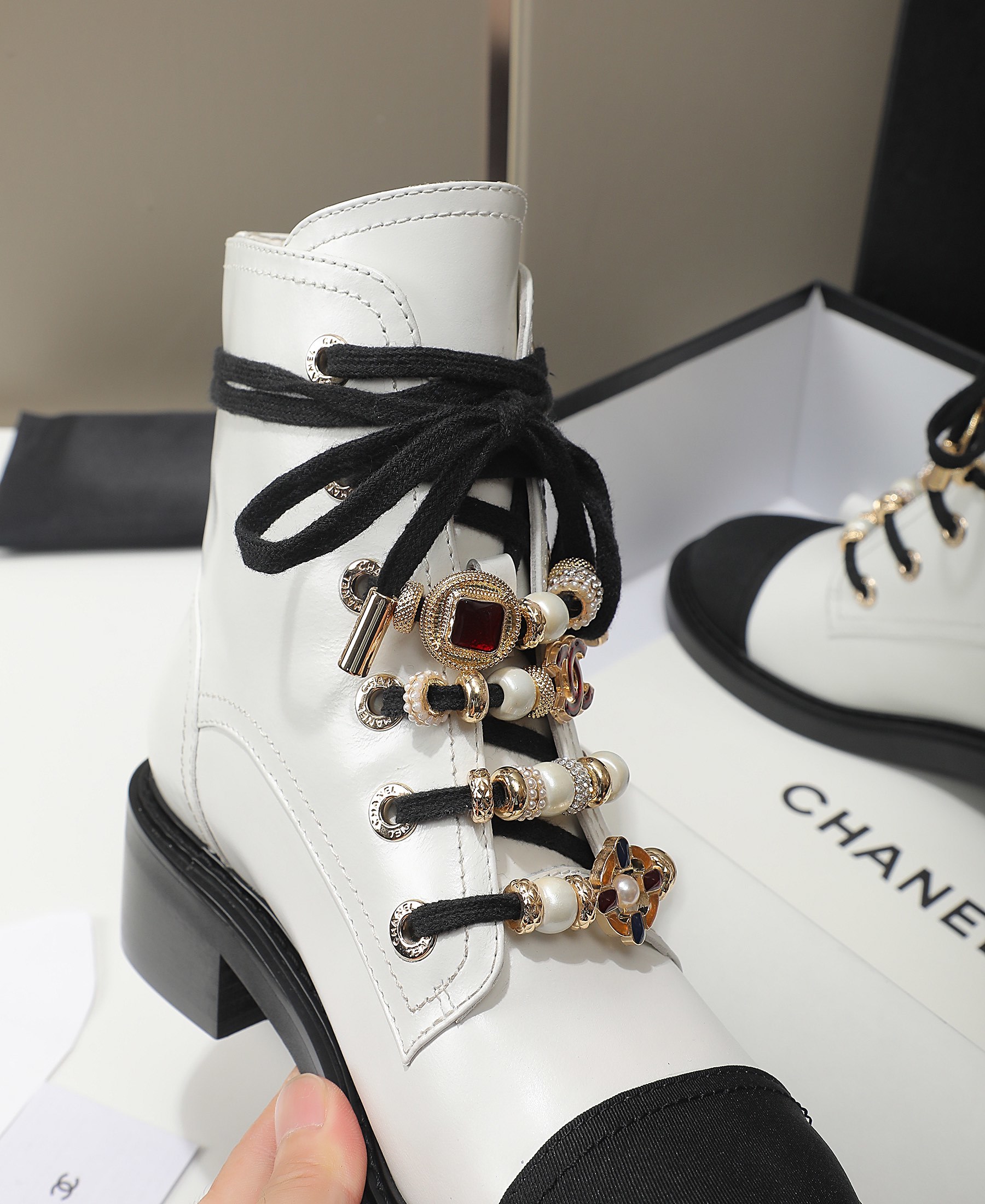 CHANEL Ankle boots Single shoes