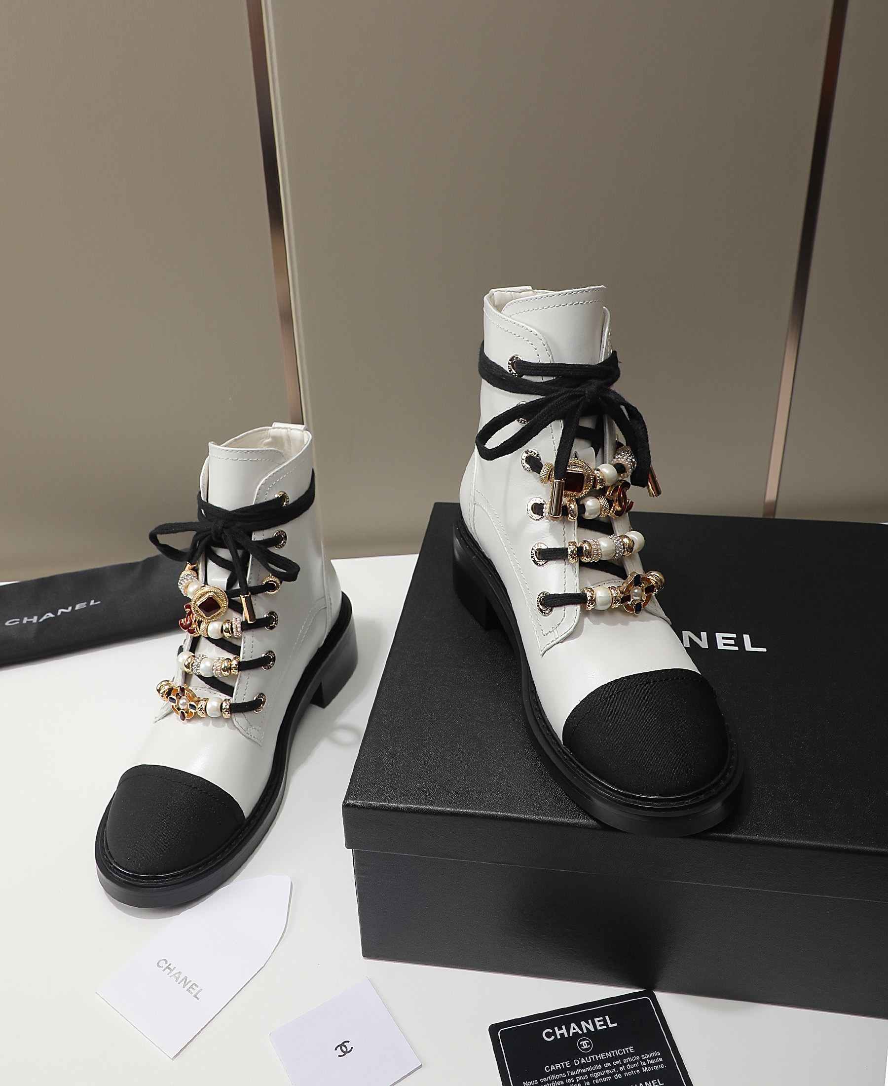 CHANEL Ankle boots Single shoes