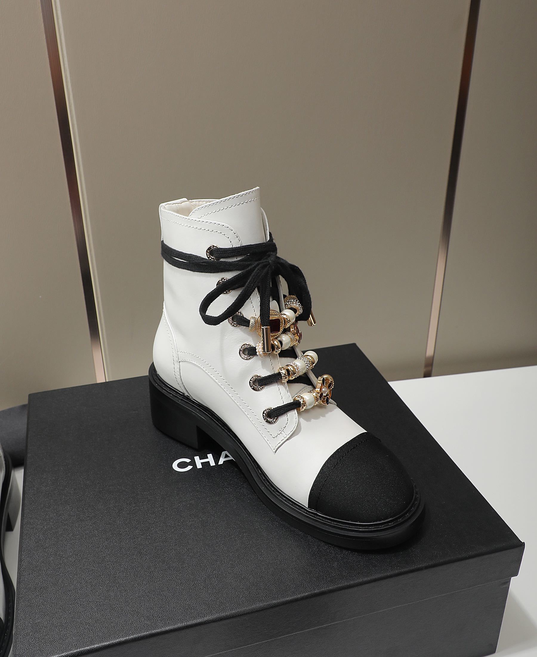 CHANEL Ankle boots Single shoes