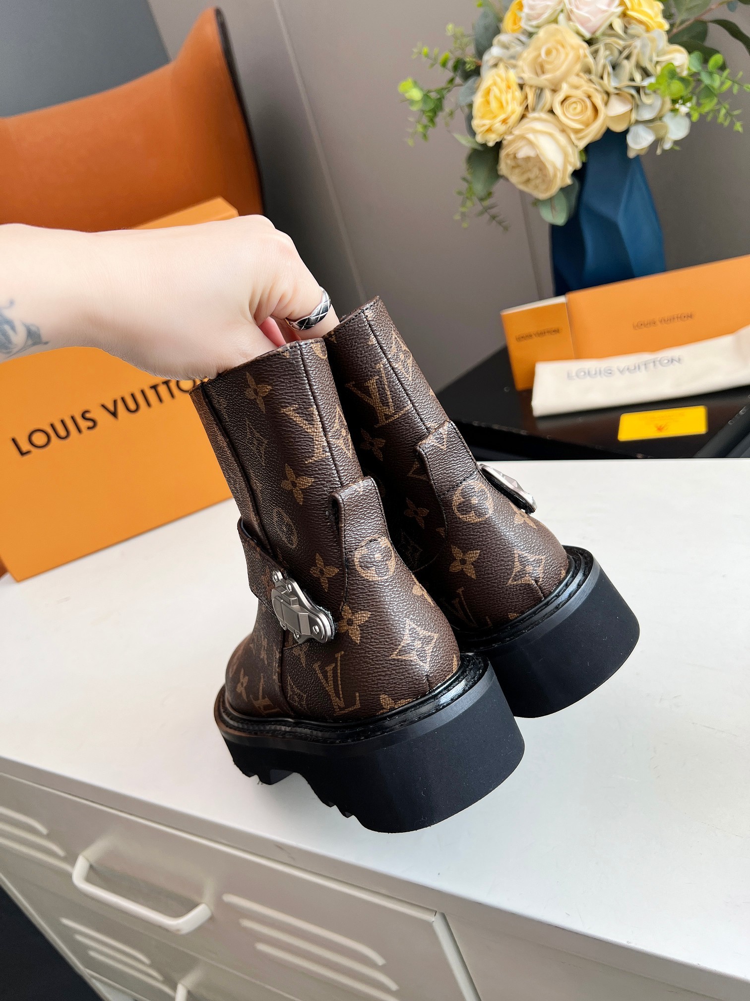 LV Ankle boots