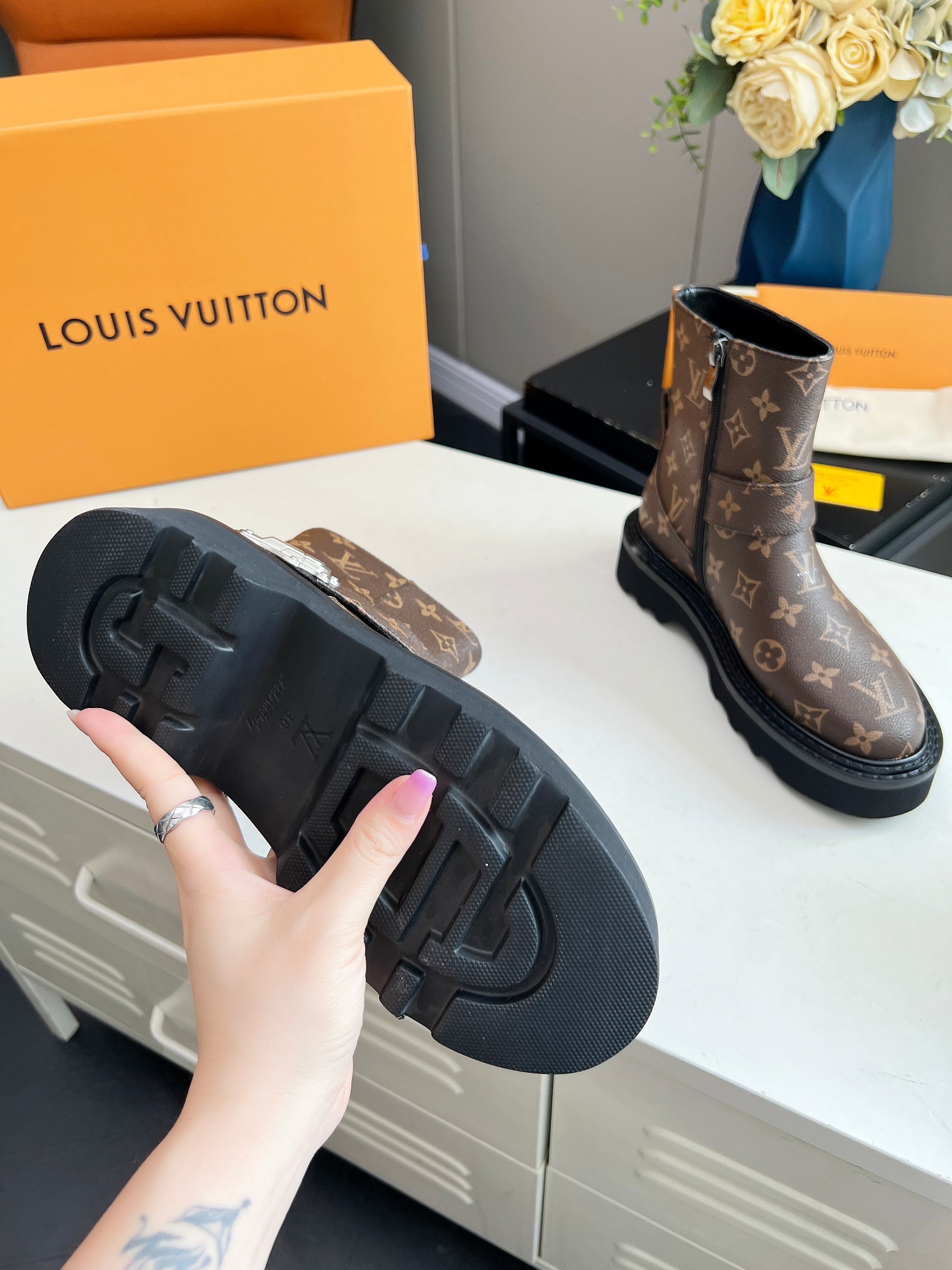 LV Ankle boots