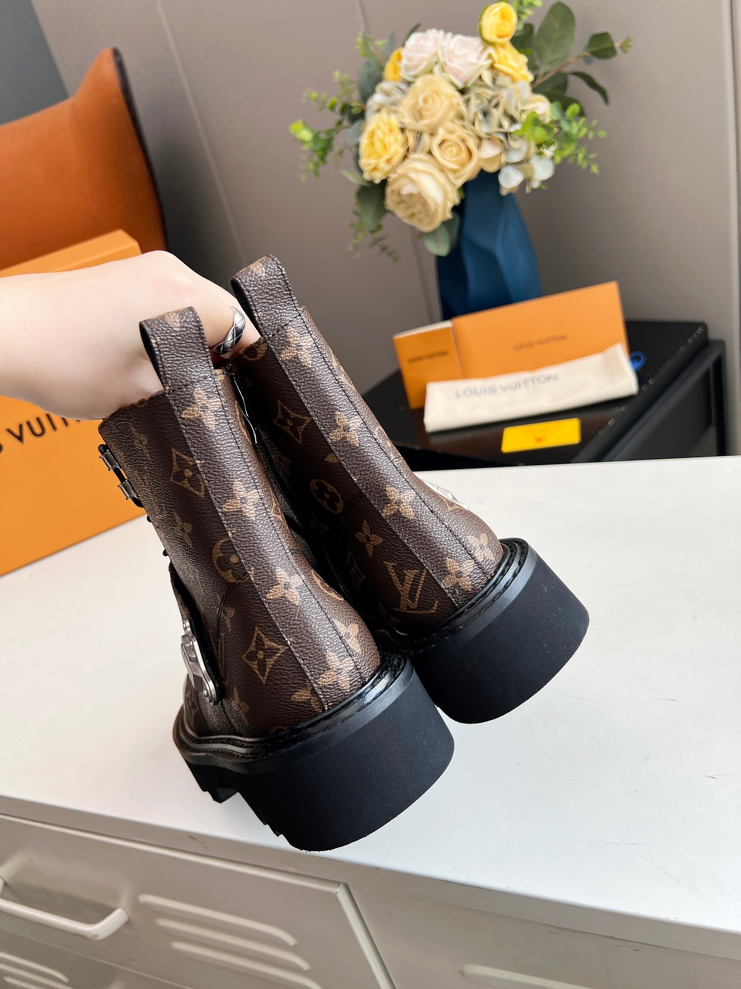 LV Ankle boots