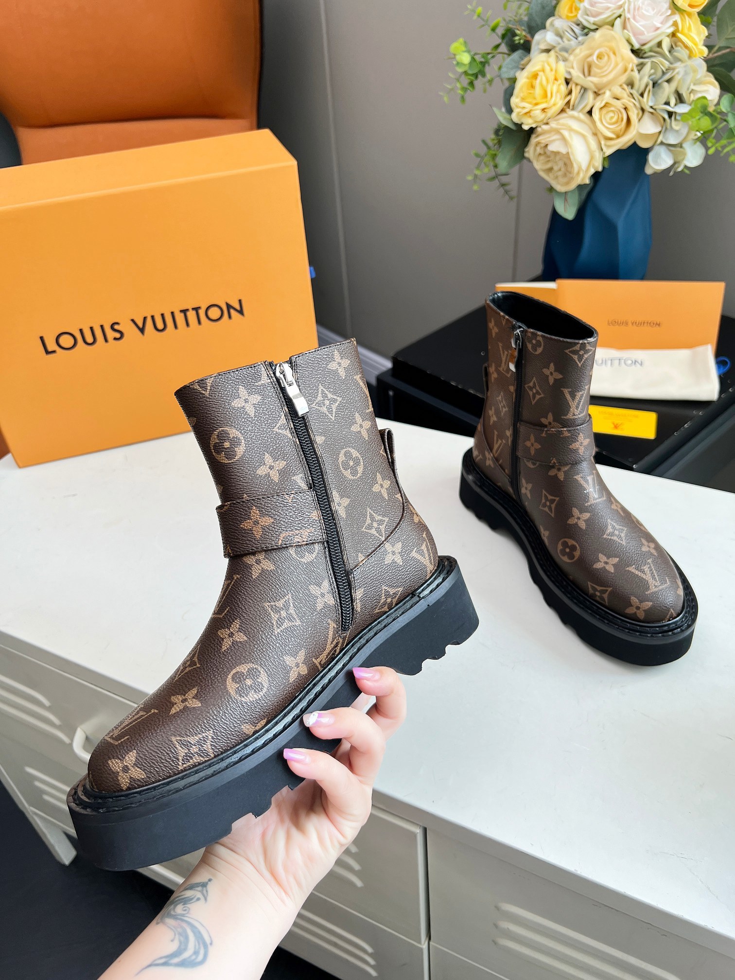 LV Ankle boots