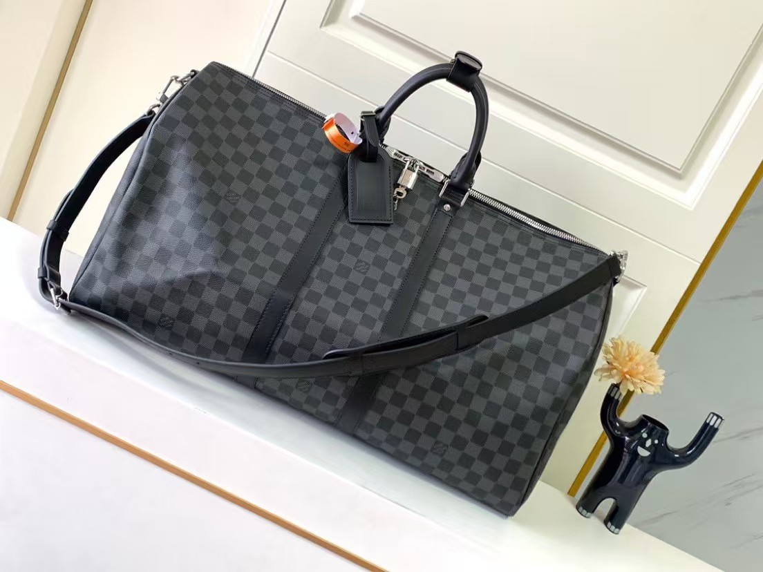 lv sac keepall bandouliere 55 BAGS