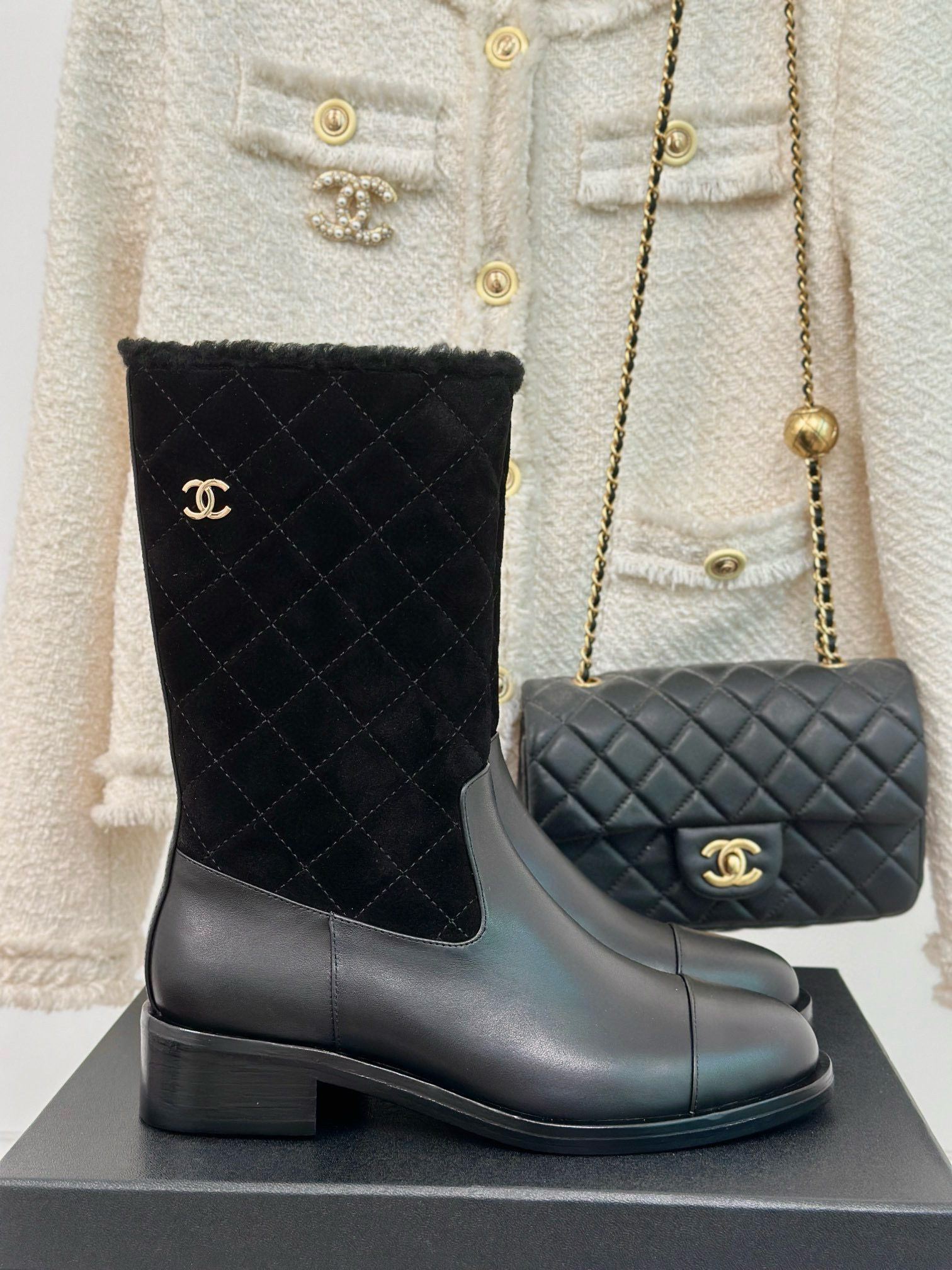 CHANEL Snow Boots