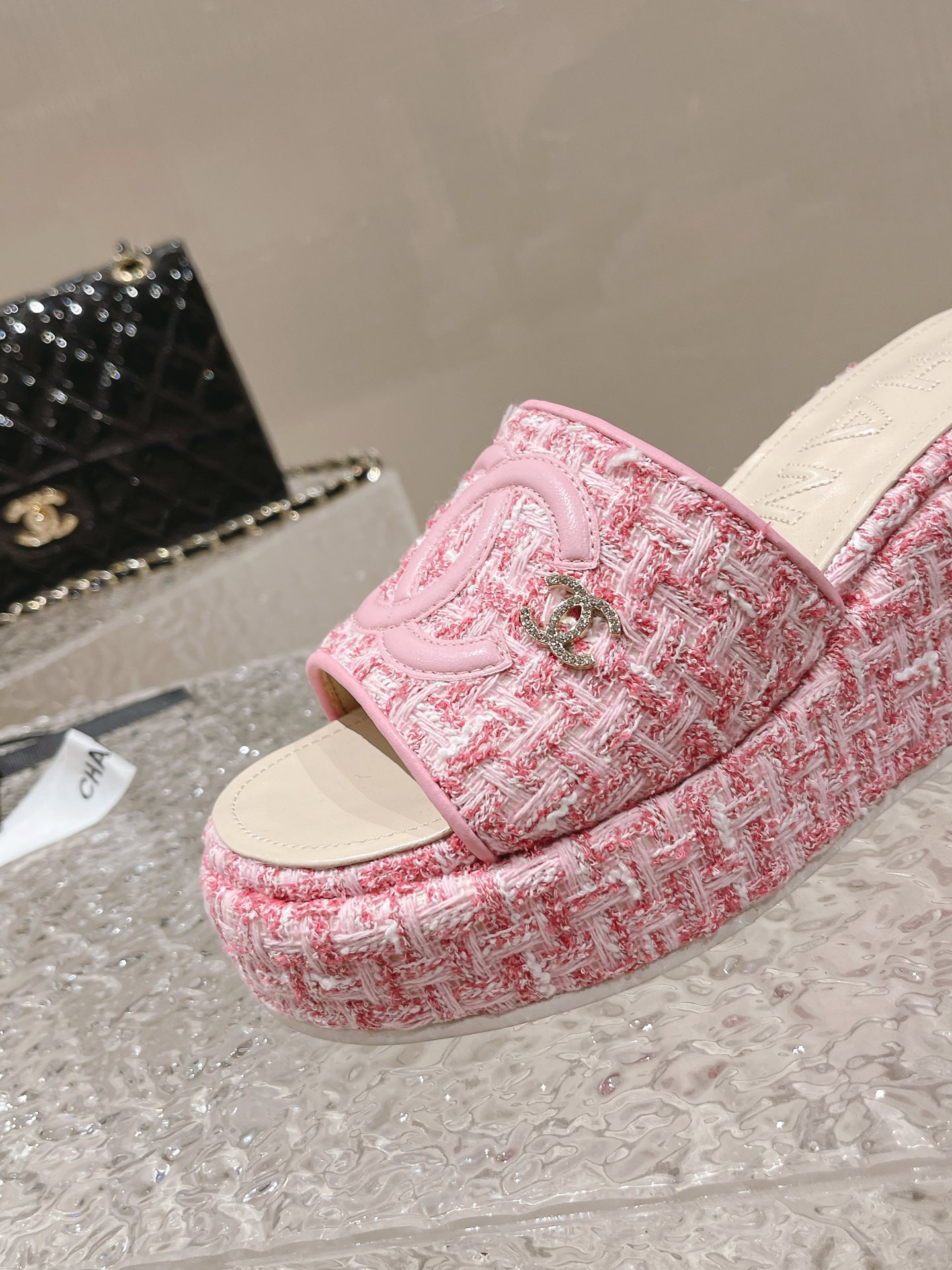 CHANEL Platform slippers