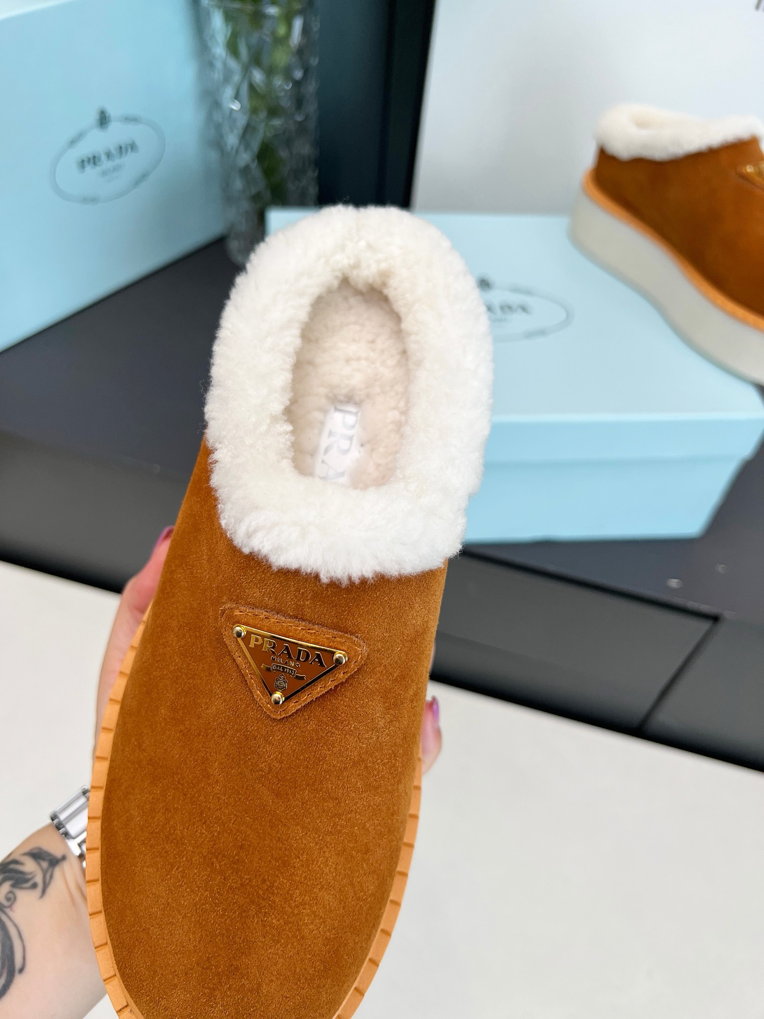 PRADA Wool shoes