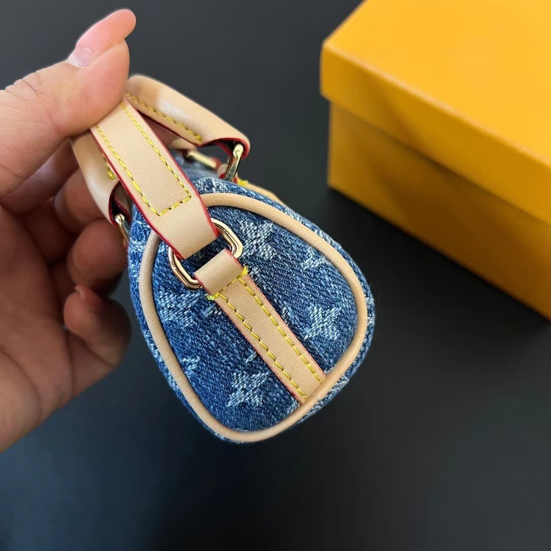 LV Mini Speed Denim Bag