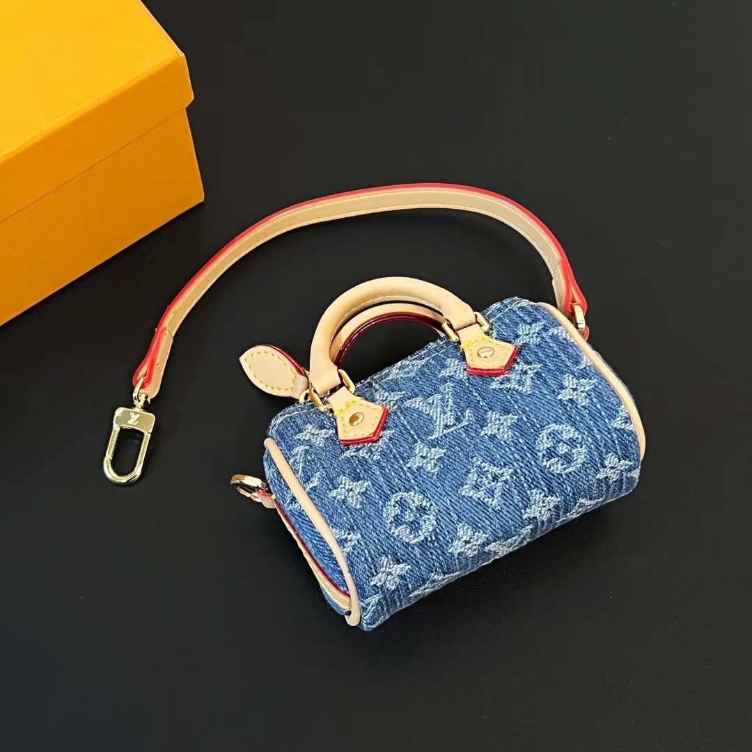 LV Mini Speed Denim Bag