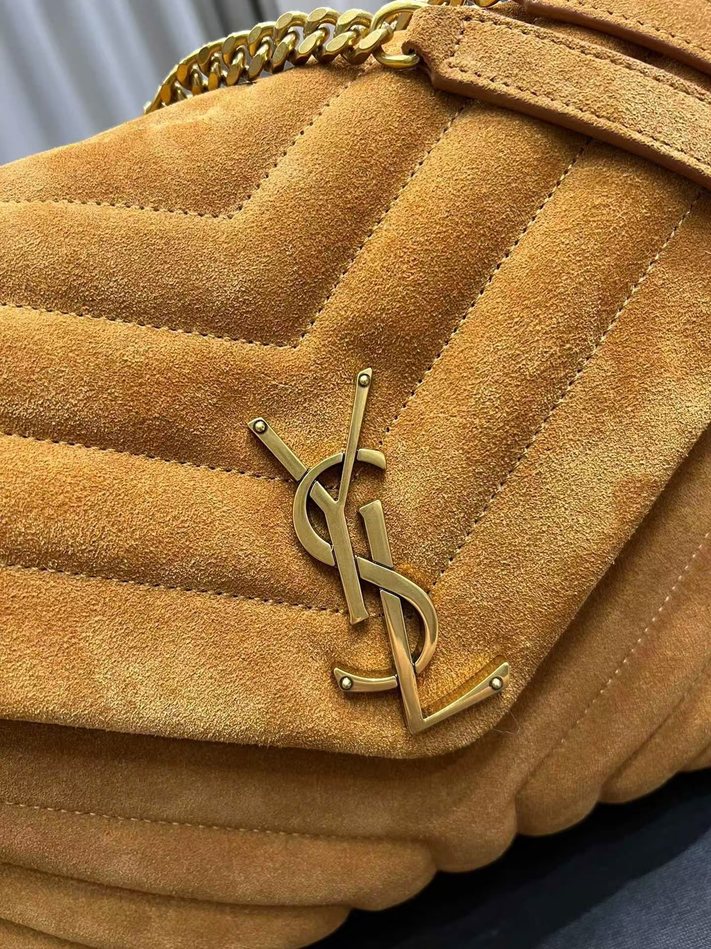 YSL Suede Handbag（best quality）